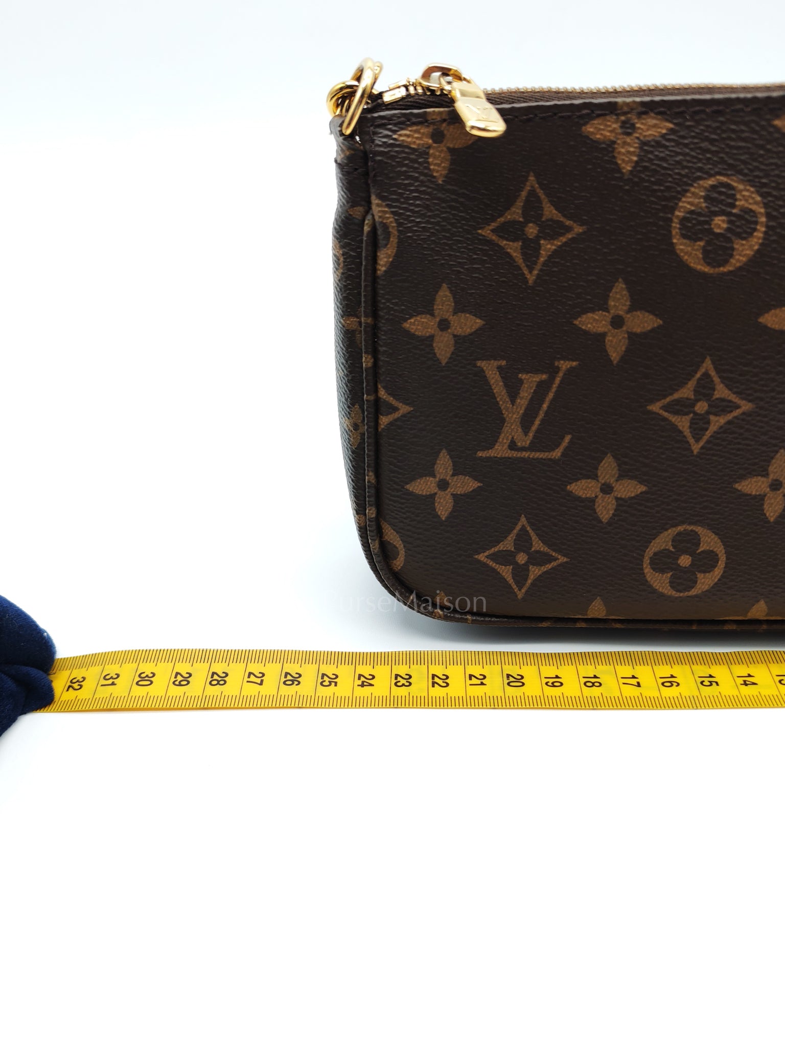 Multipochette in Monogram Canvas Crossbody Bag (Microchip) | Purse Maison Luxury Bags Shop