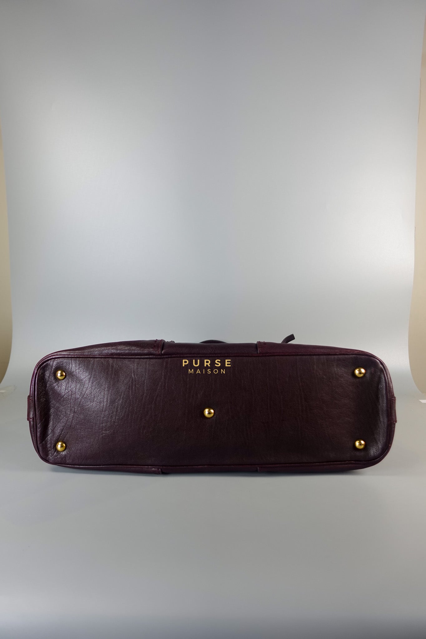 Purple Leather Oversized Muse Bag | Purse Maison Luxury Bags Shop