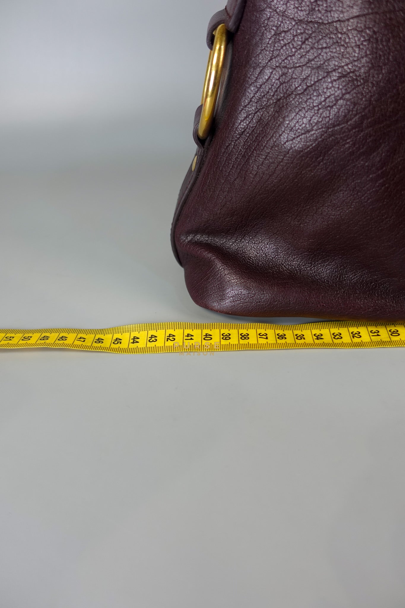 Purple Leather Oversized Muse Bag | Purse Maison Luxury Bags Shop