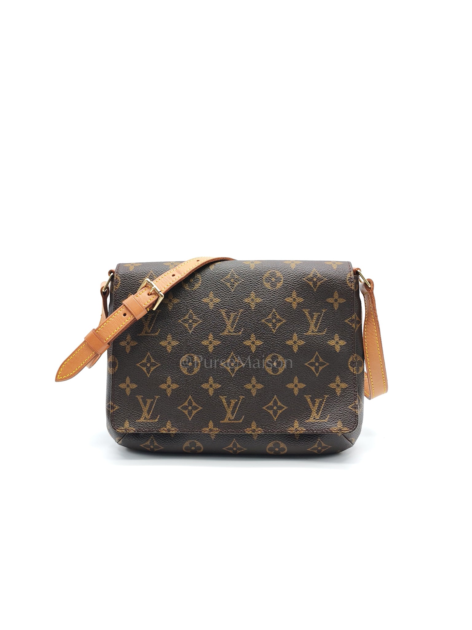 Musette Tango Shoulder Bag in Monogram Canvas (Date Code: SP0989) | Purse Maison Luxury Bags Shop