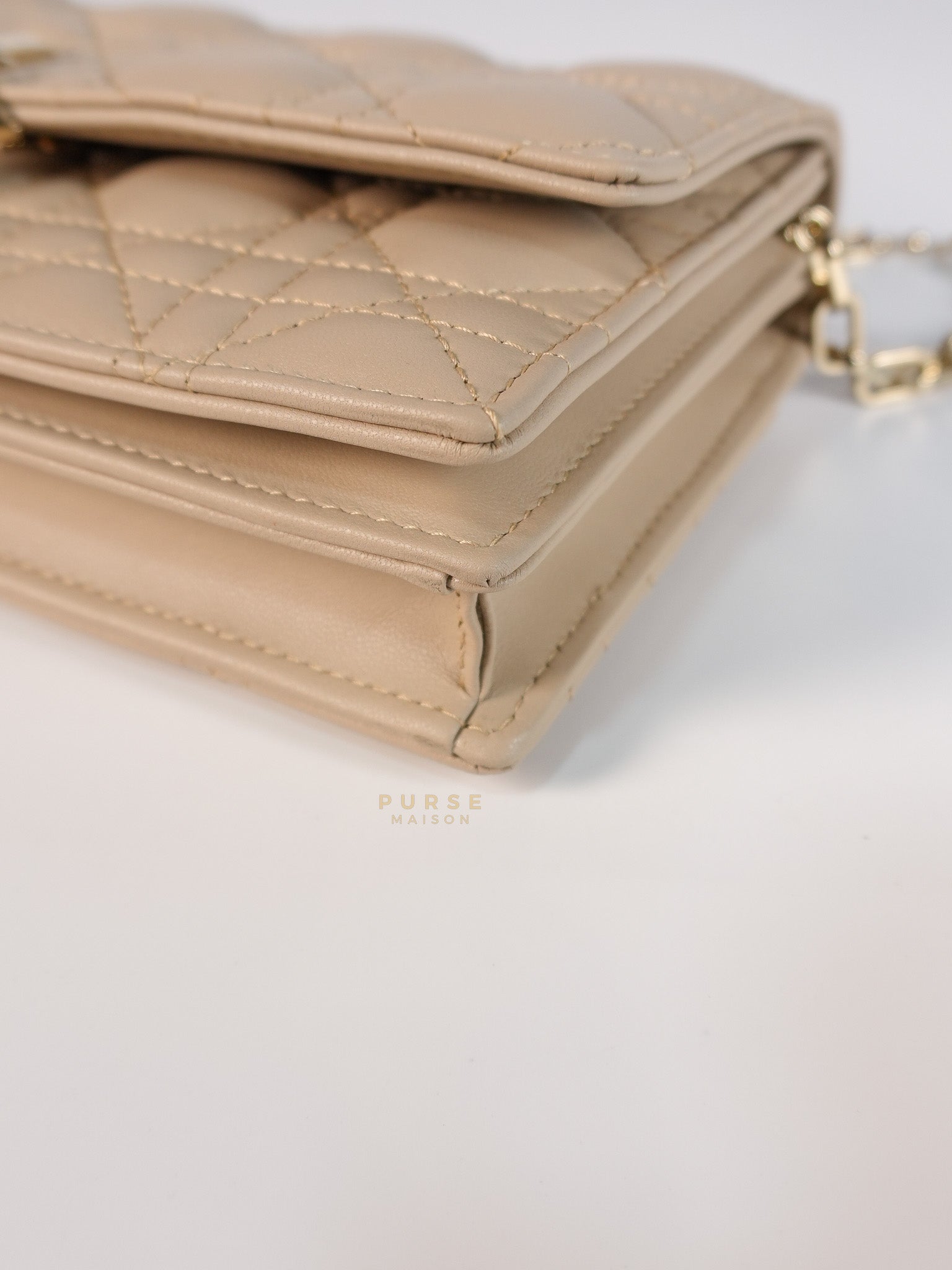 My Dior Mini Top Handle Bag in Biscuit | Purse Maison Luxury Bags Shop