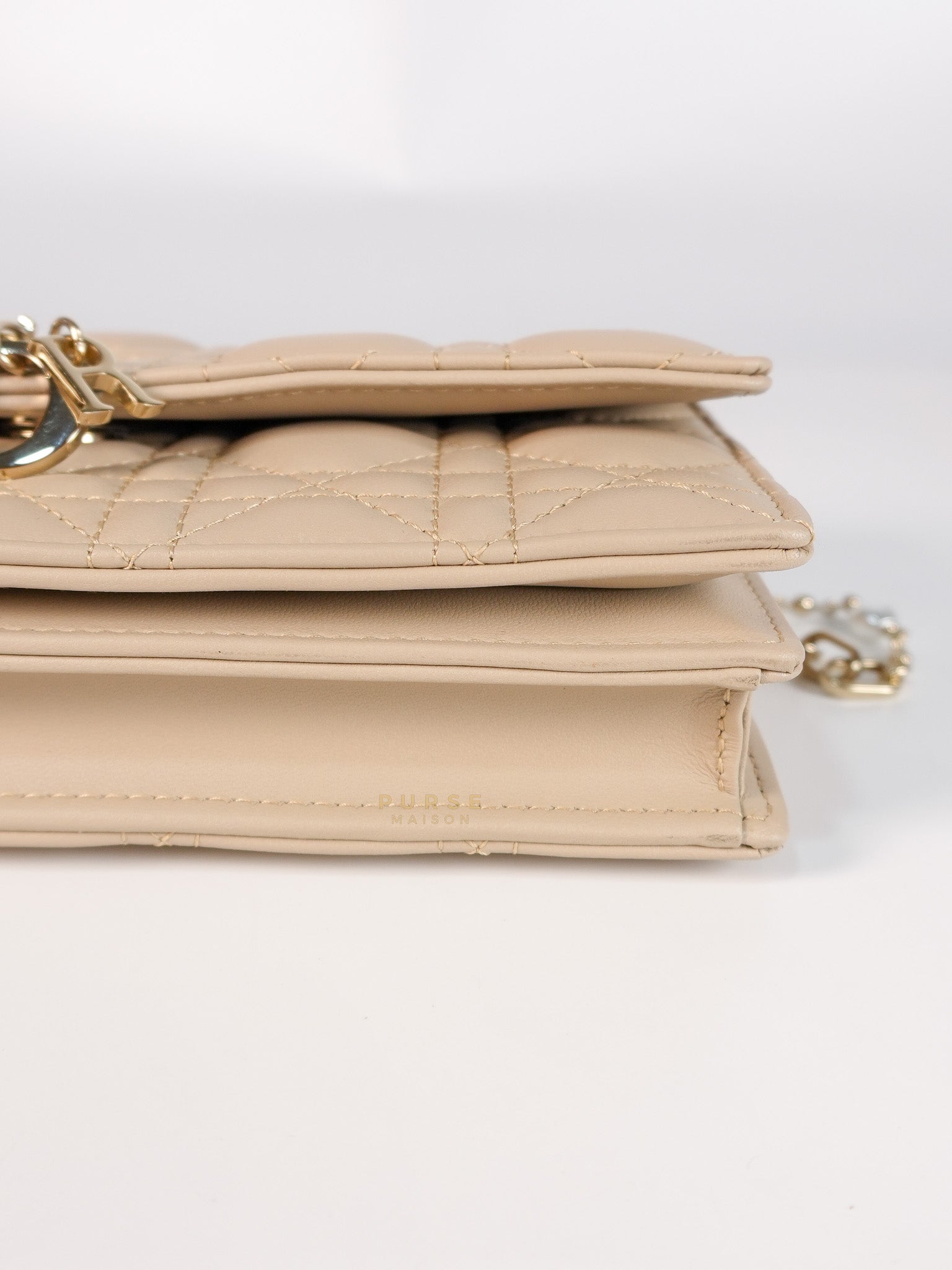 My Dior Mini Top Handle Bag in Biscuit | Purse Maison Luxury Bags Shop