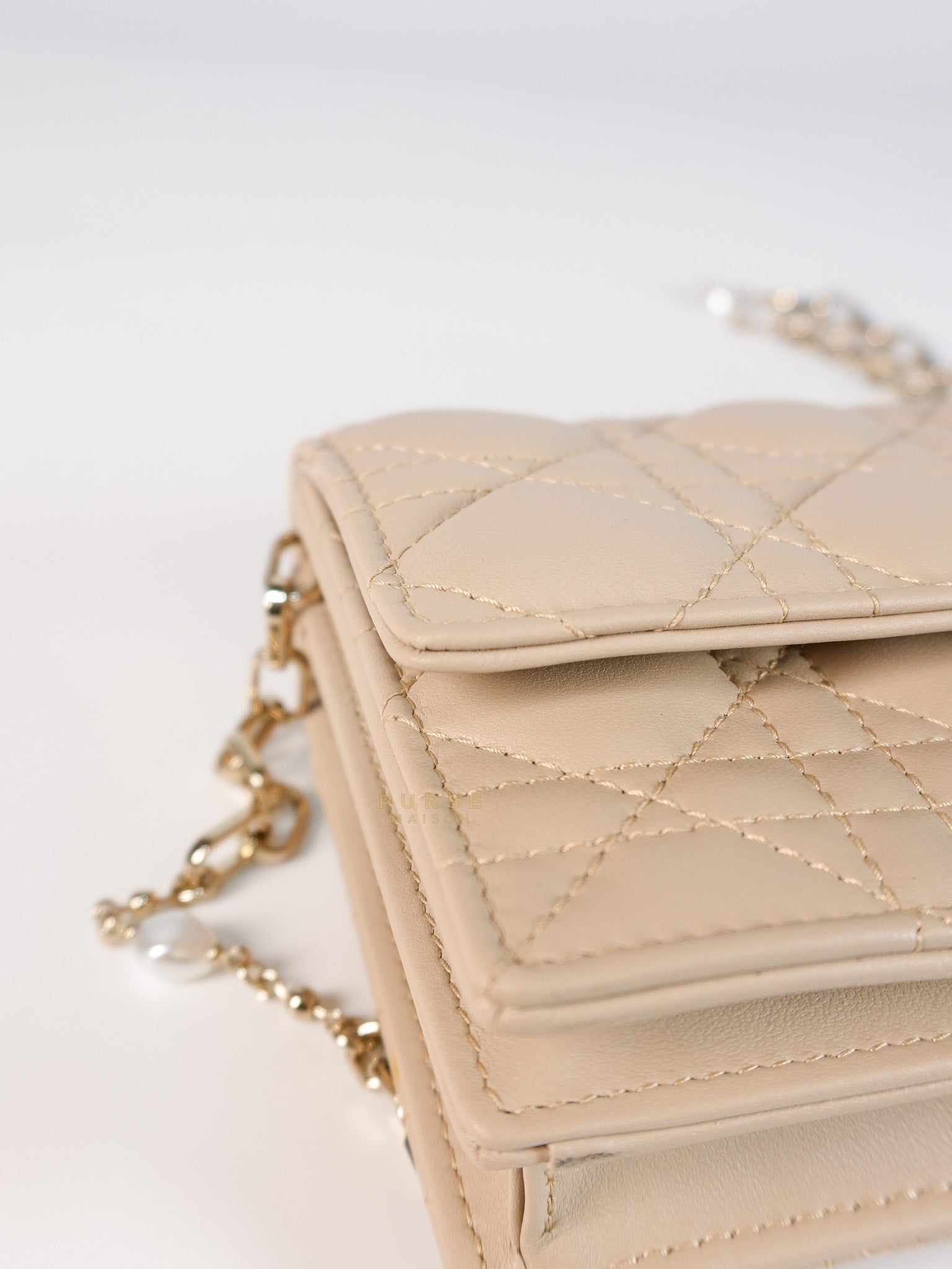 My Dior Mini Top Handle Bag in Biscuit | Purse Maison Luxury Bags Shop