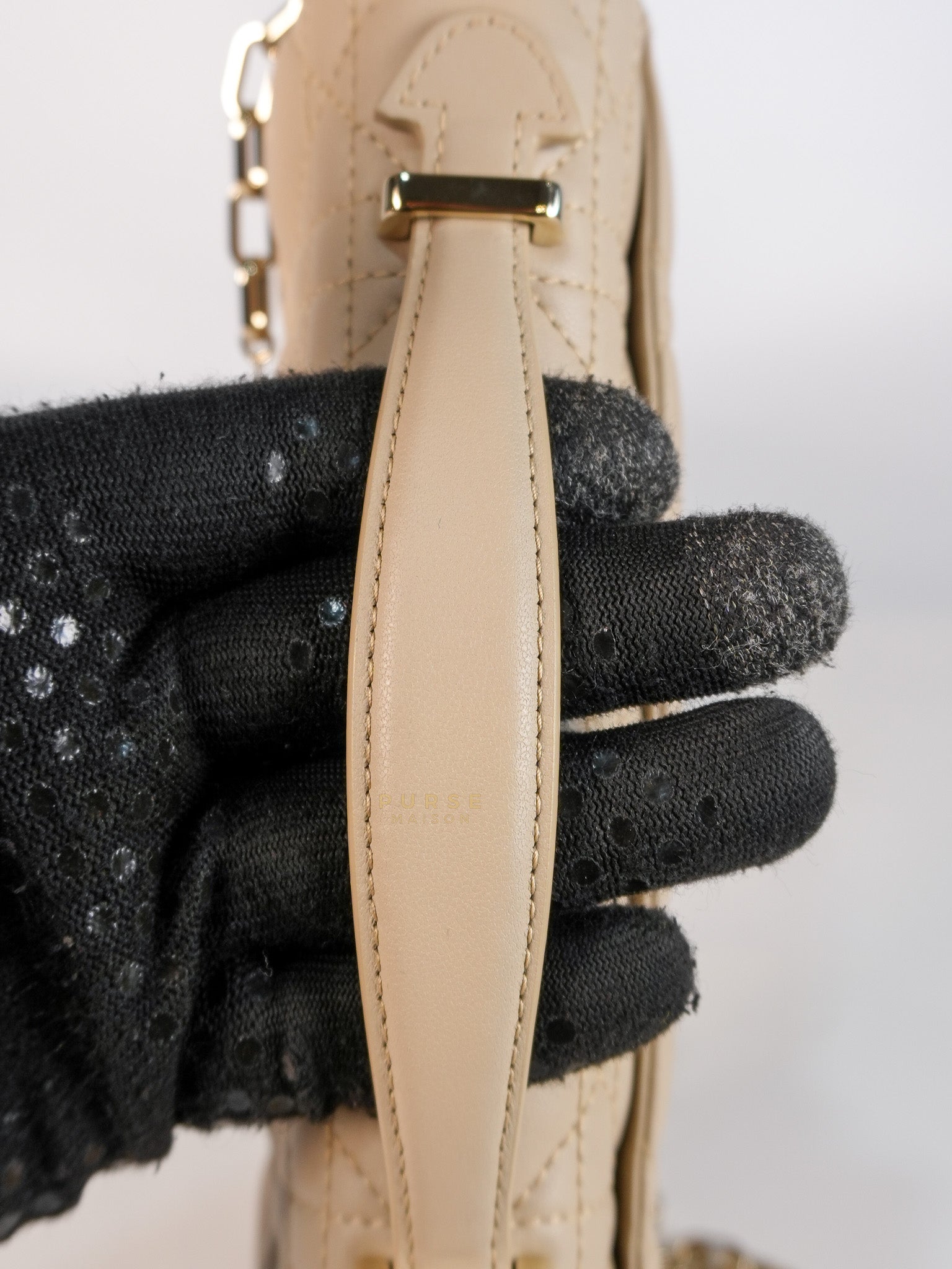 My Dior Mini Top Handle Bag in Biscuit | Purse Maison Luxury Bags Shop