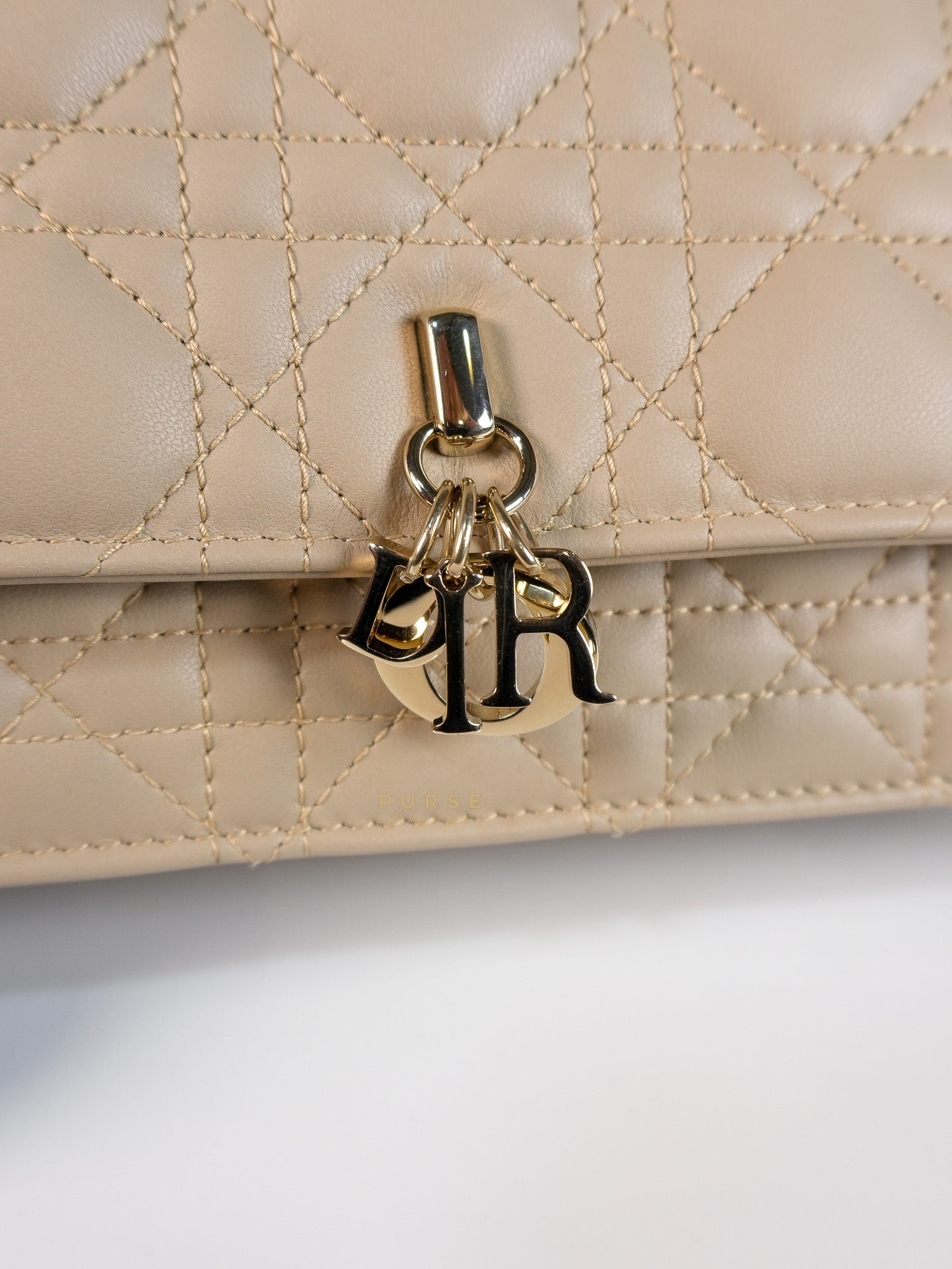 My Dior Mini Top Handle Bag in Biscuit | Purse Maison Luxury Bags Shop