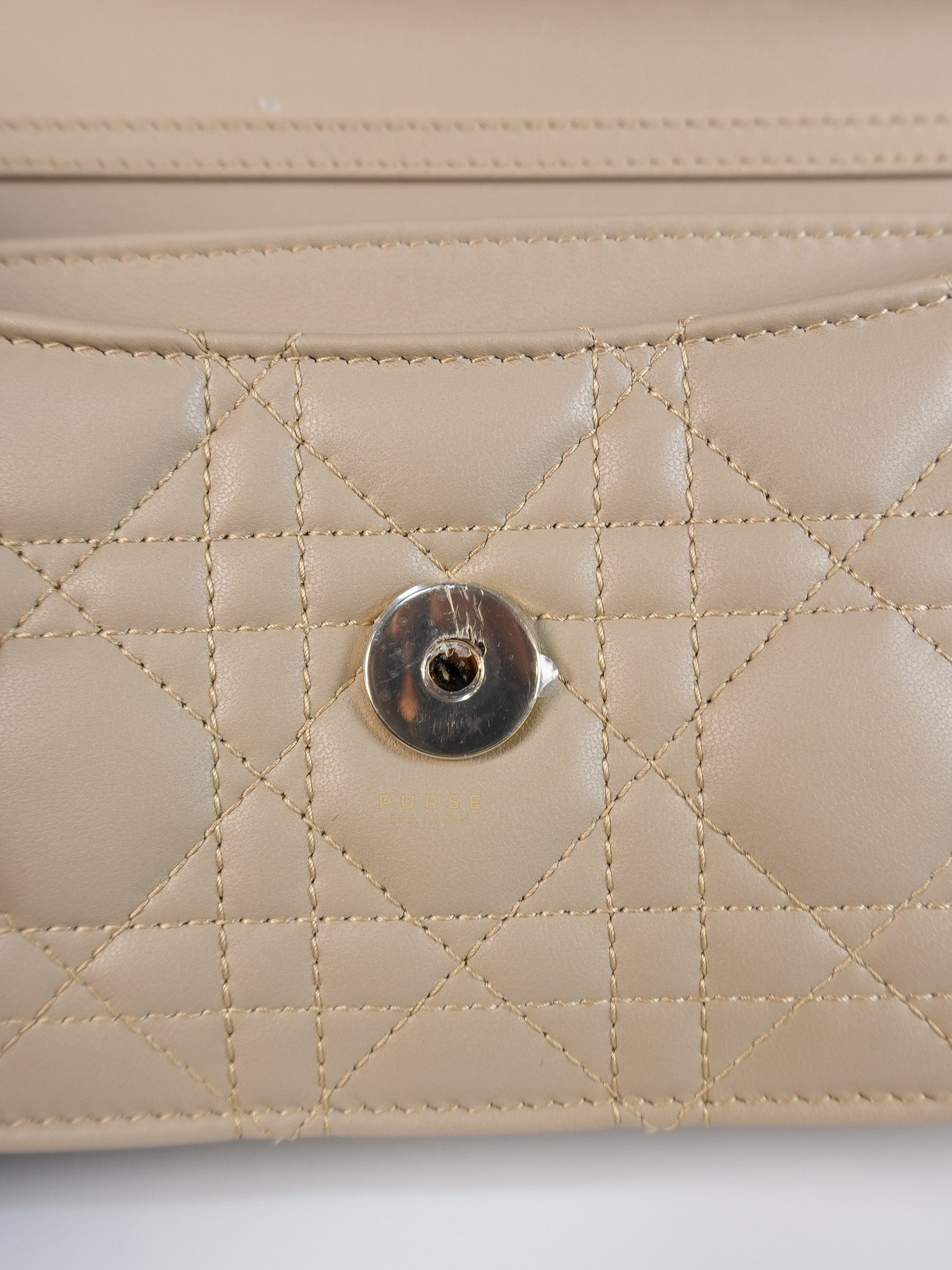 My Dior Mini Top Handle Bag in Biscuit | Purse Maison Luxury Bags Shop