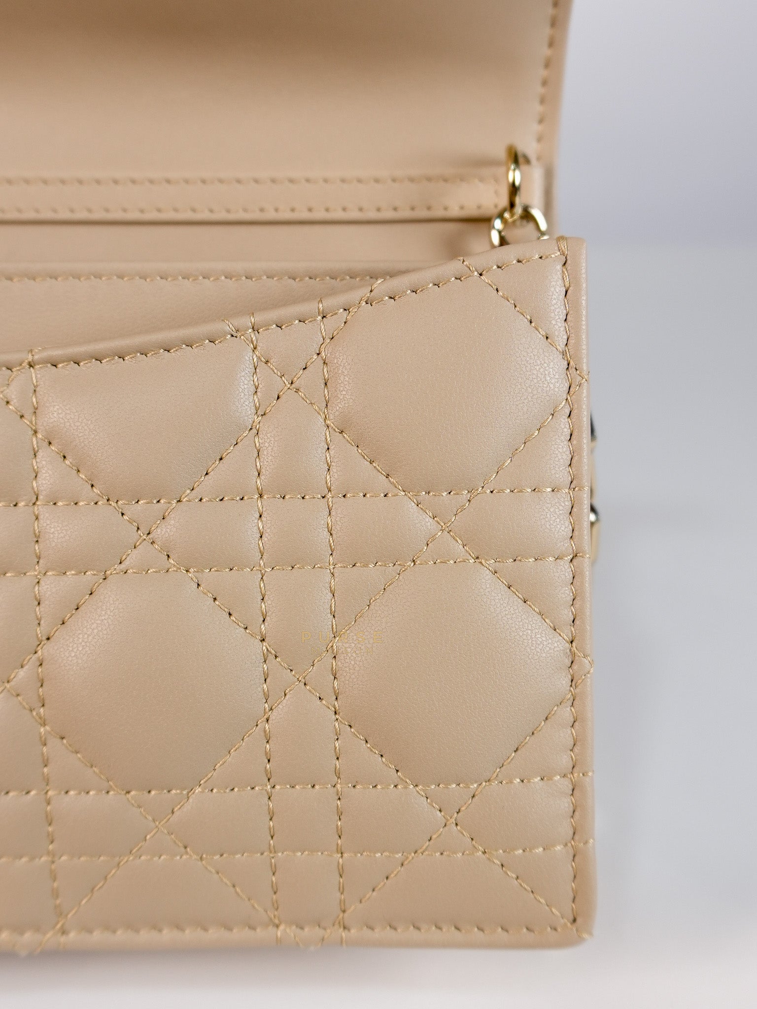 My Dior Mini Top Handle Bag in Biscuit | Purse Maison Luxury Bags Shop