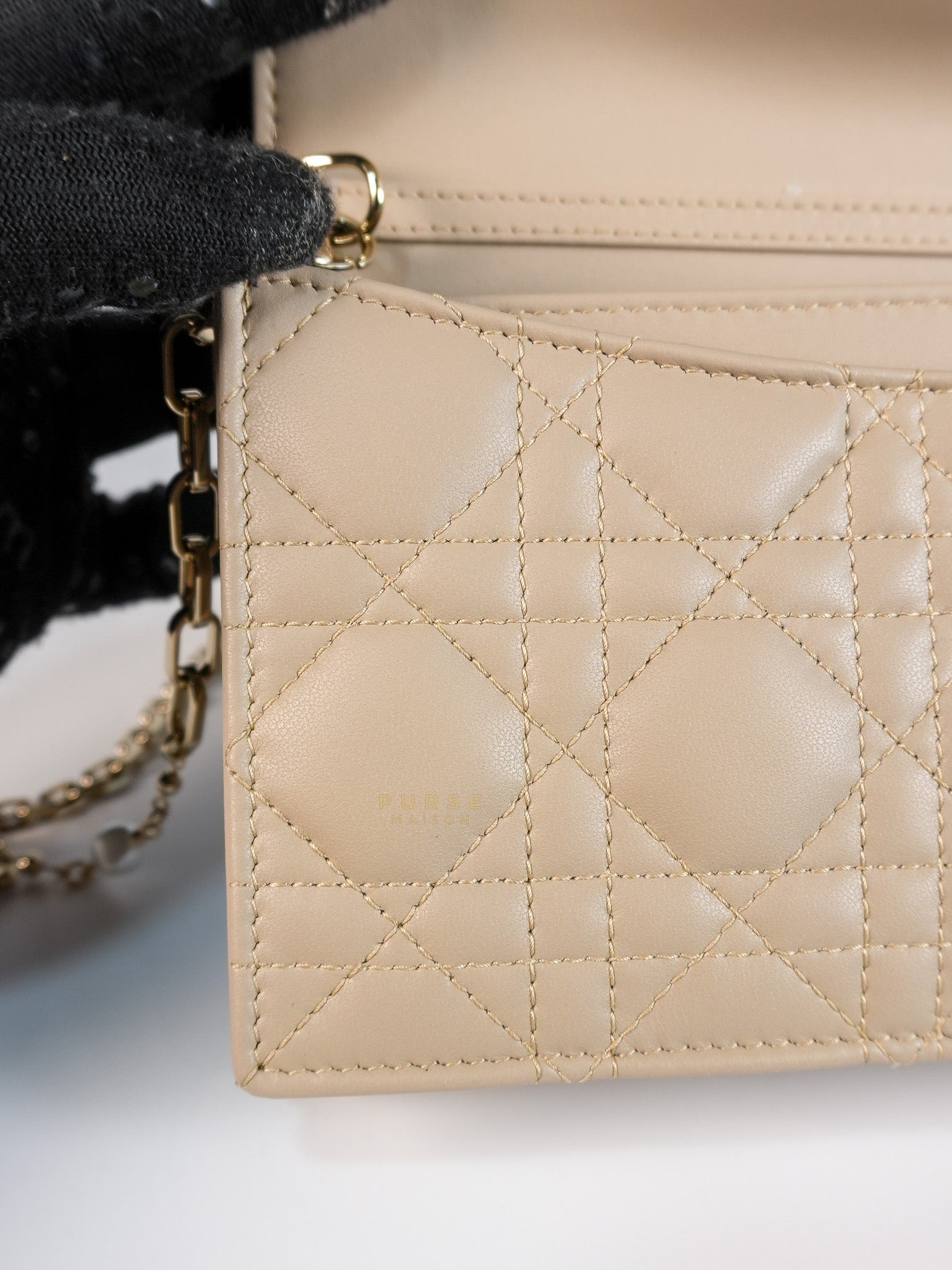 My Dior Mini Top Handle Bag in Biscuit | Purse Maison Luxury Bags Shop