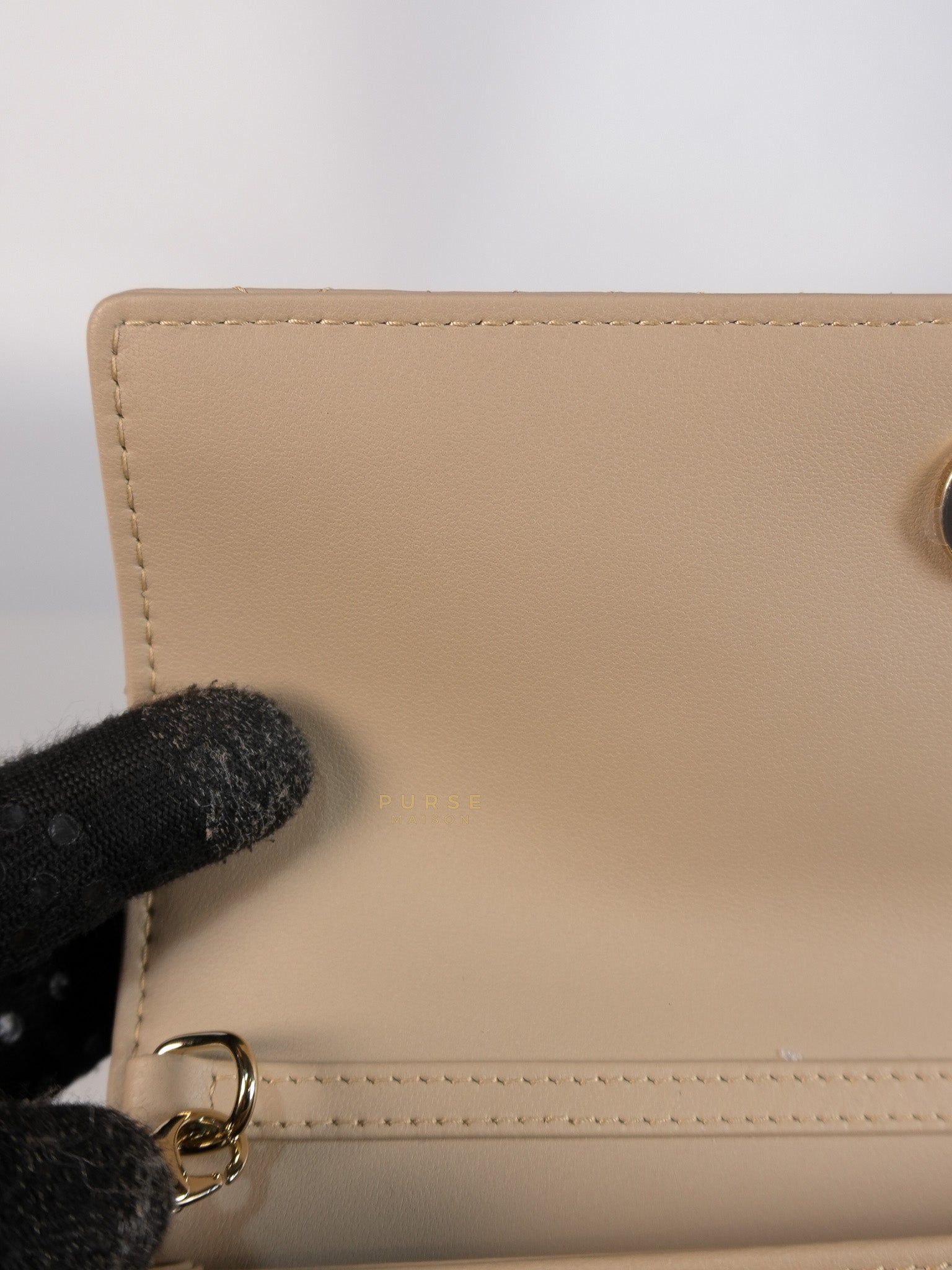 My Dior Mini Top Handle Bag in Biscuit | Purse Maison Luxury Bags Shop