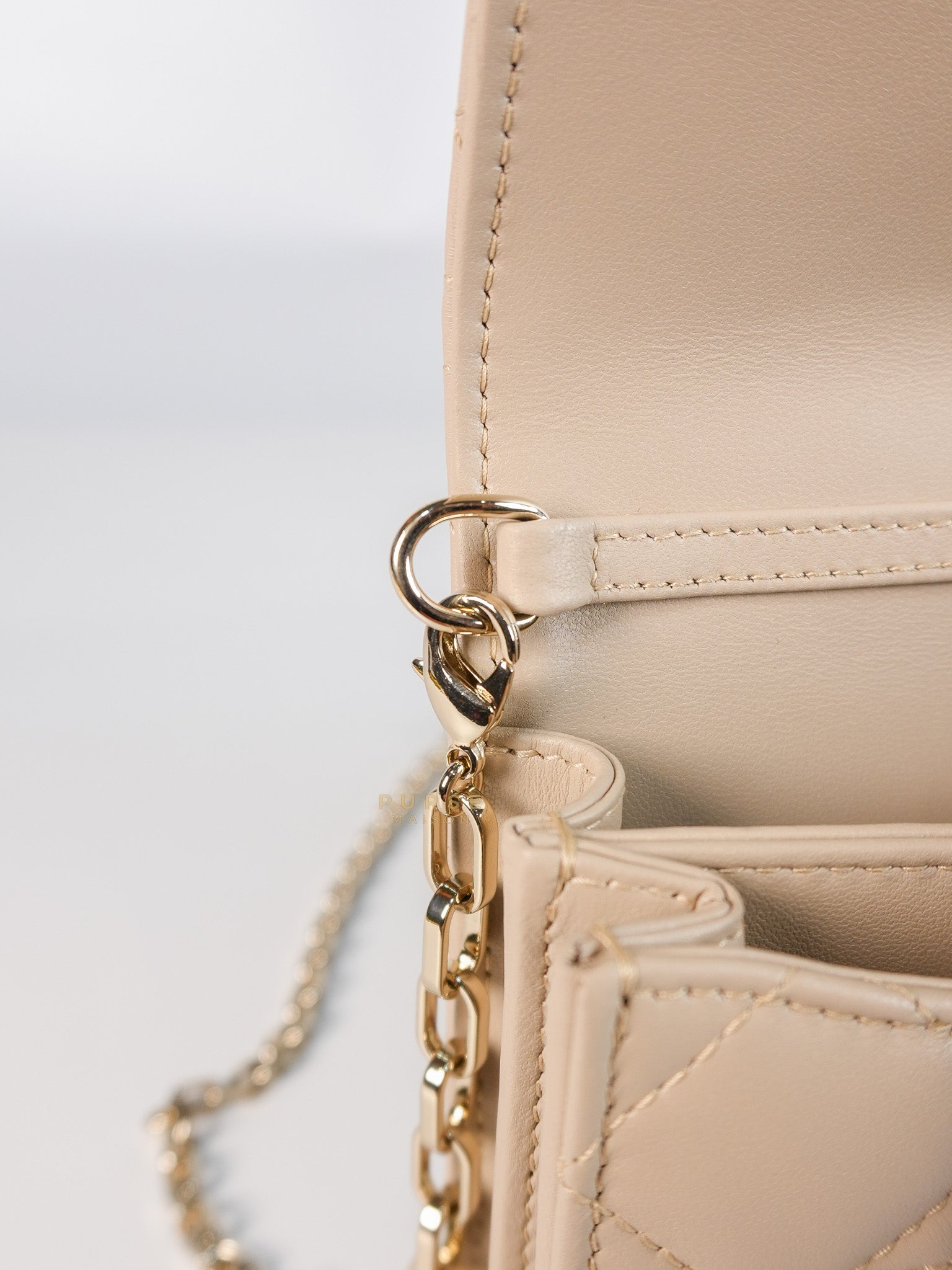 My Dior Mini Top Handle Bag in Biscuit | Purse Maison Luxury Bags Shop