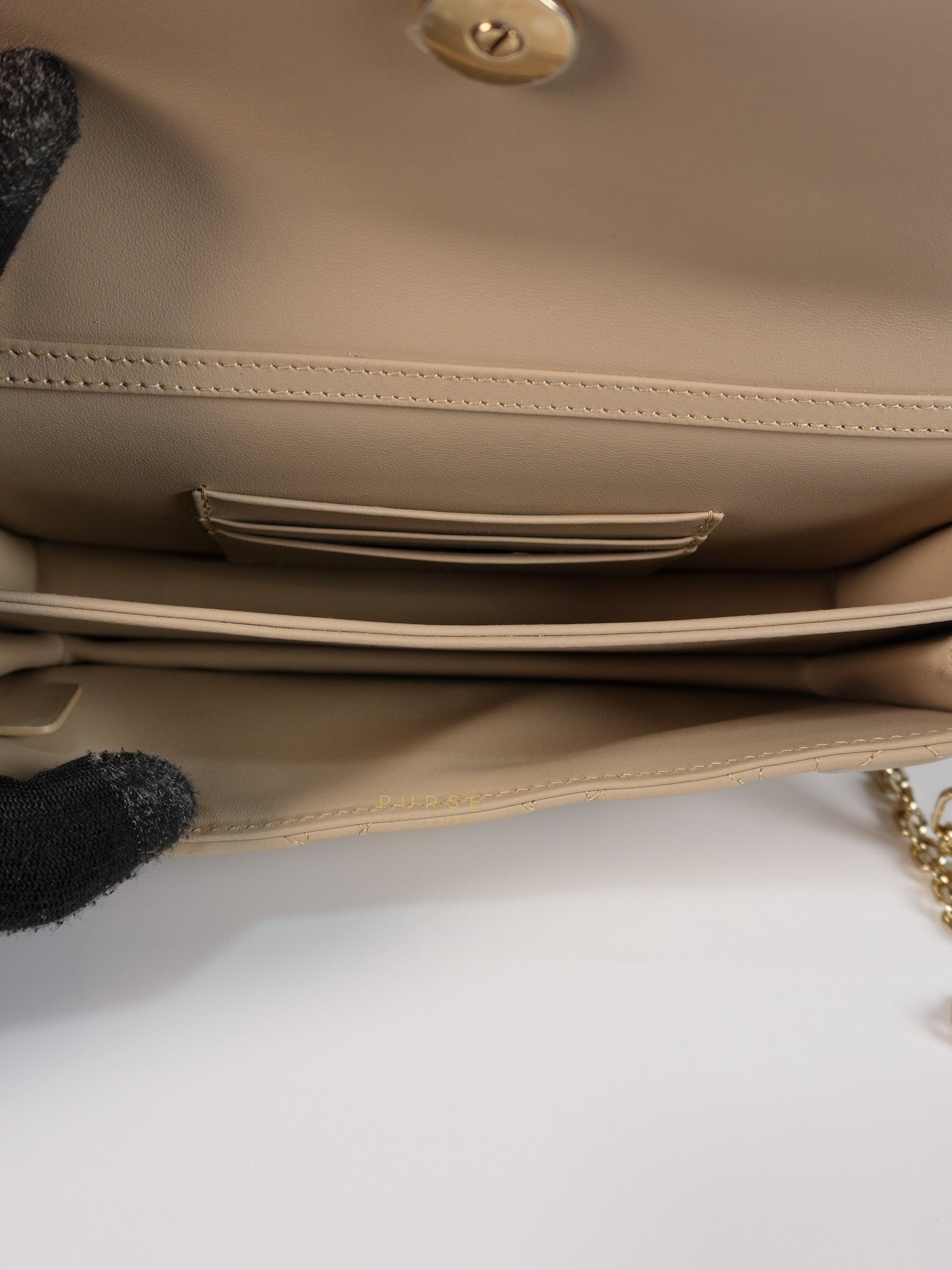 My Dior Mini Top Handle Bag in Biscuit | Purse Maison Luxury Bags Shop