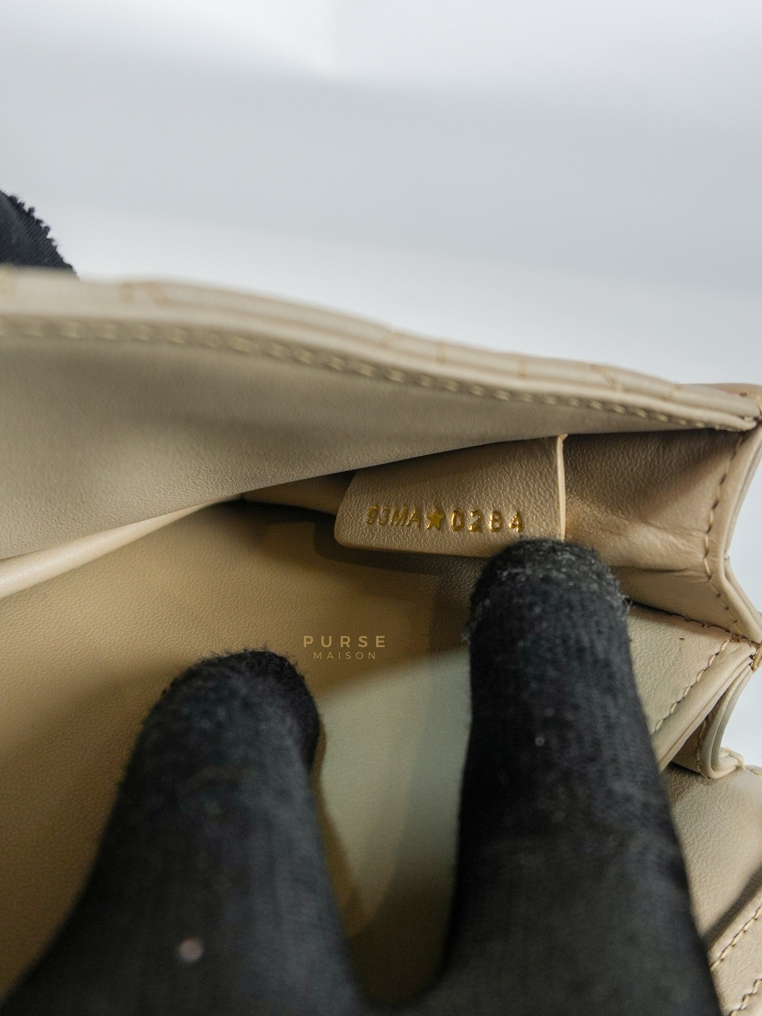 My Dior Mini Top Handle Bag in Biscuit | Purse Maison Luxury Bags Shop