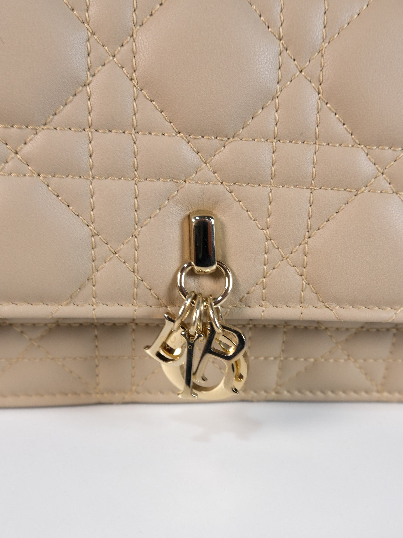 My Dior Mini Top Handle Bag in Biscuit | Purse Maison Luxury Bags Shop