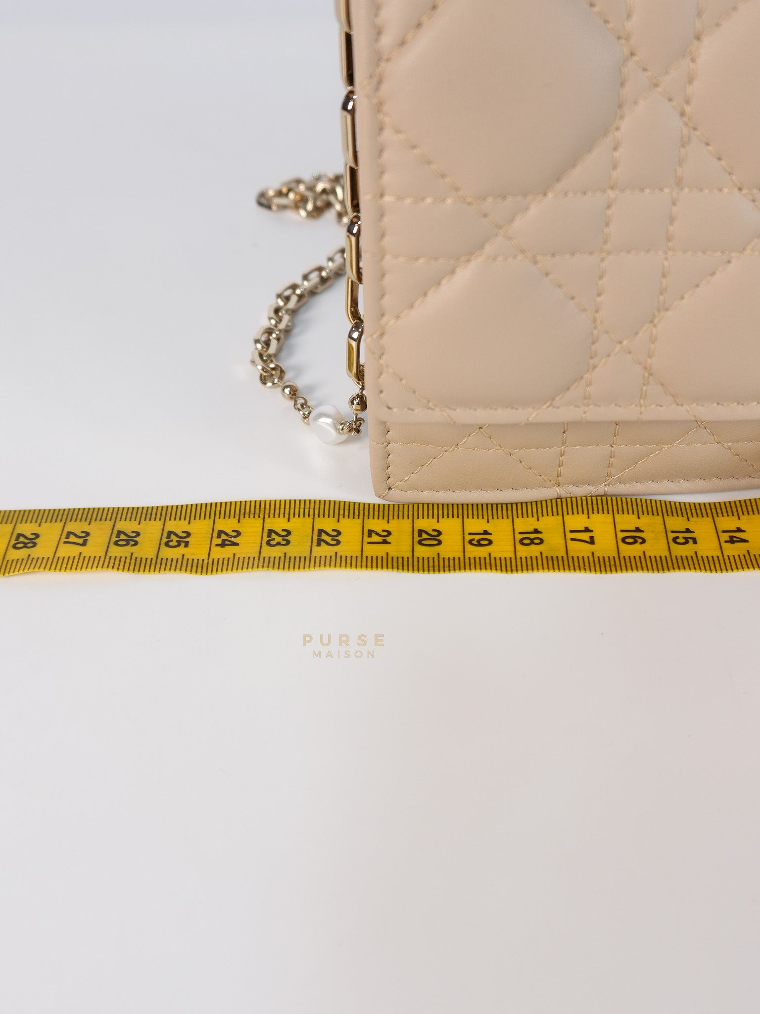 My Dior Mini Top Handle Bag in Biscuit | Purse Maison Luxury Bags Shop