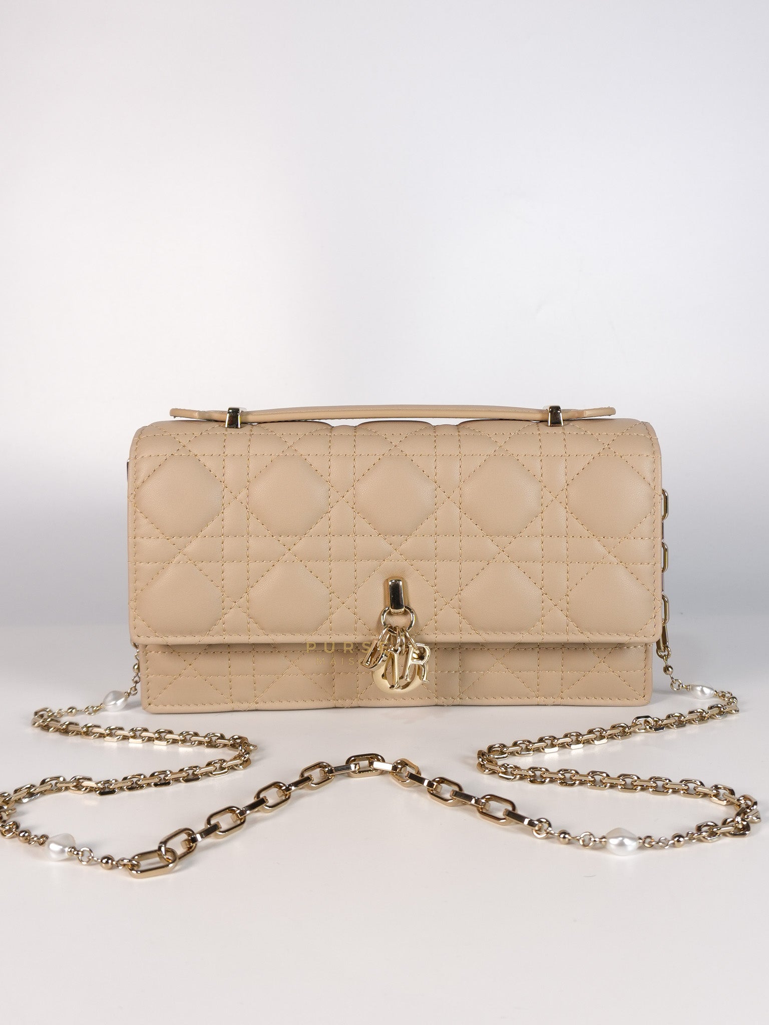 My Dior Mini Top Handle Bag in Biscuit | Purse Maison Luxury Bags Shop