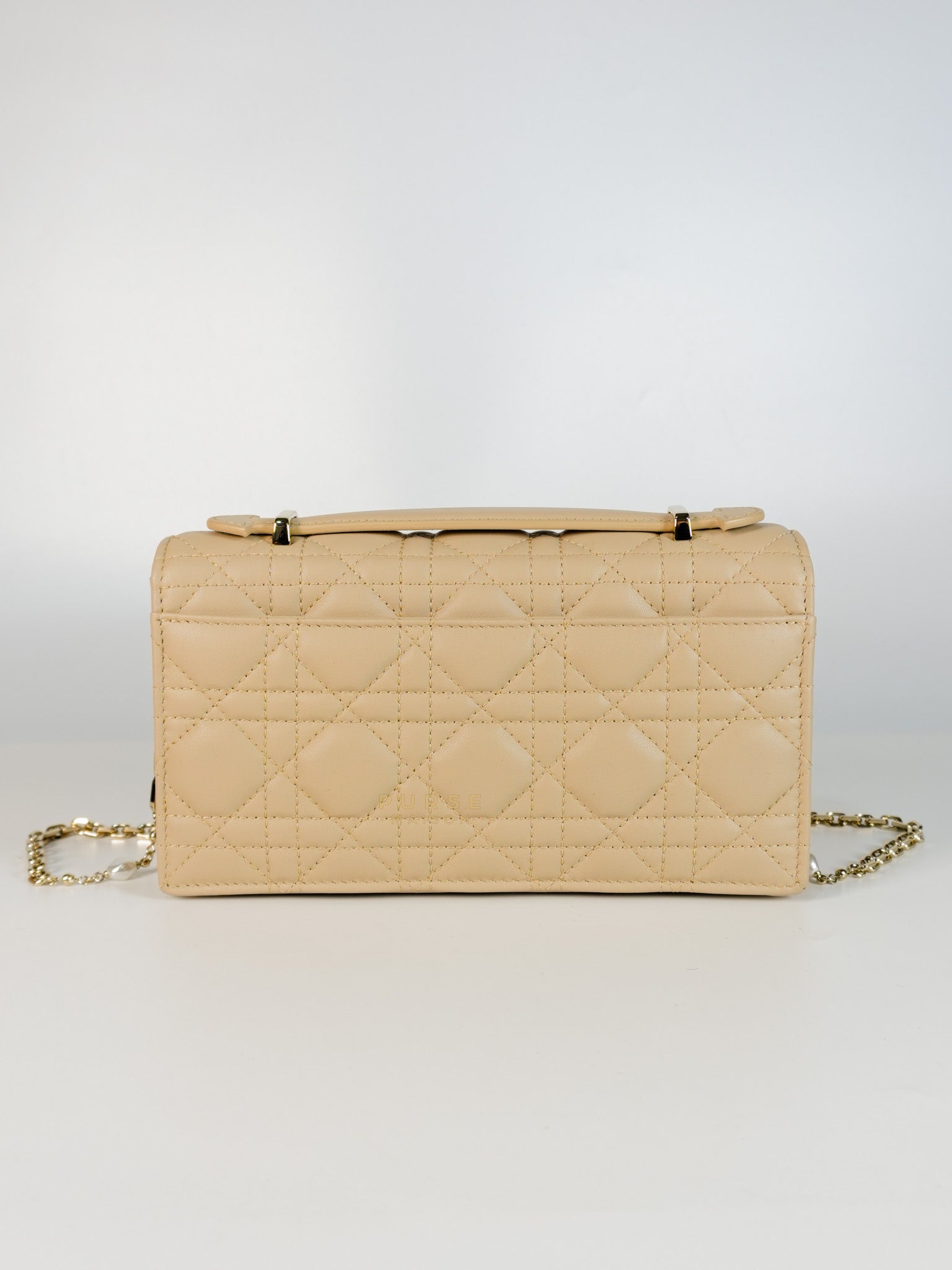 My Dior Mini Top Handle Bag in Biscuit | Purse Maison Luxury Bags Shop