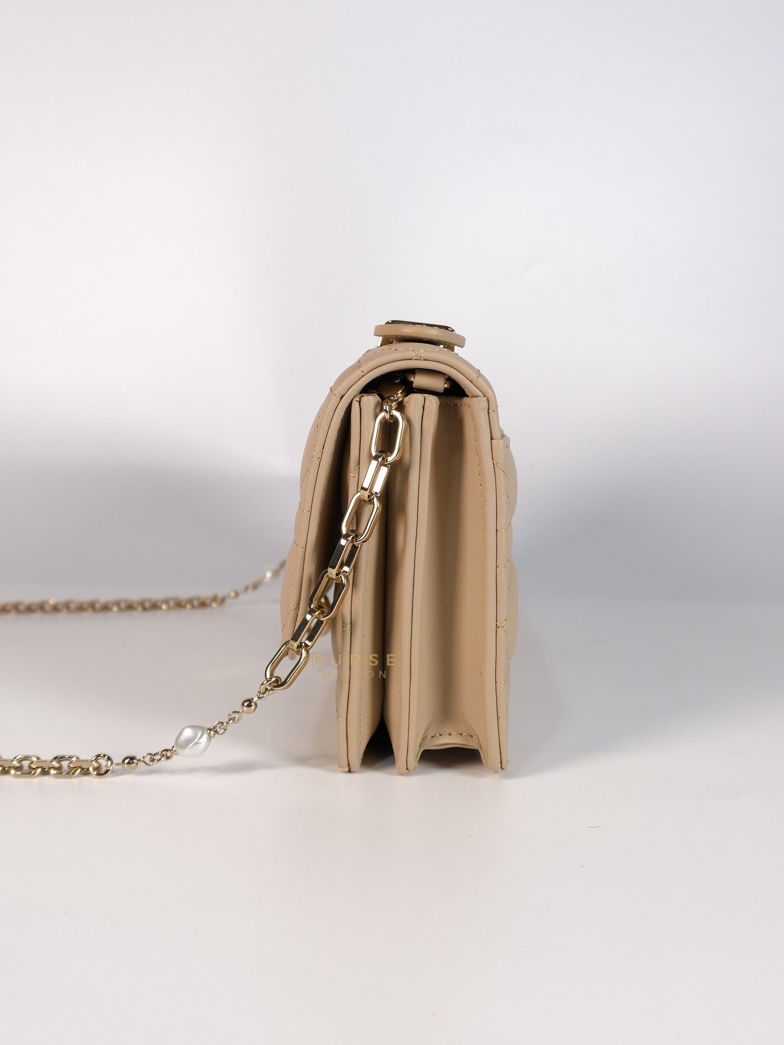 My Dior Mini Top Handle Bag in Biscuit | Purse Maison Luxury Bags Shop