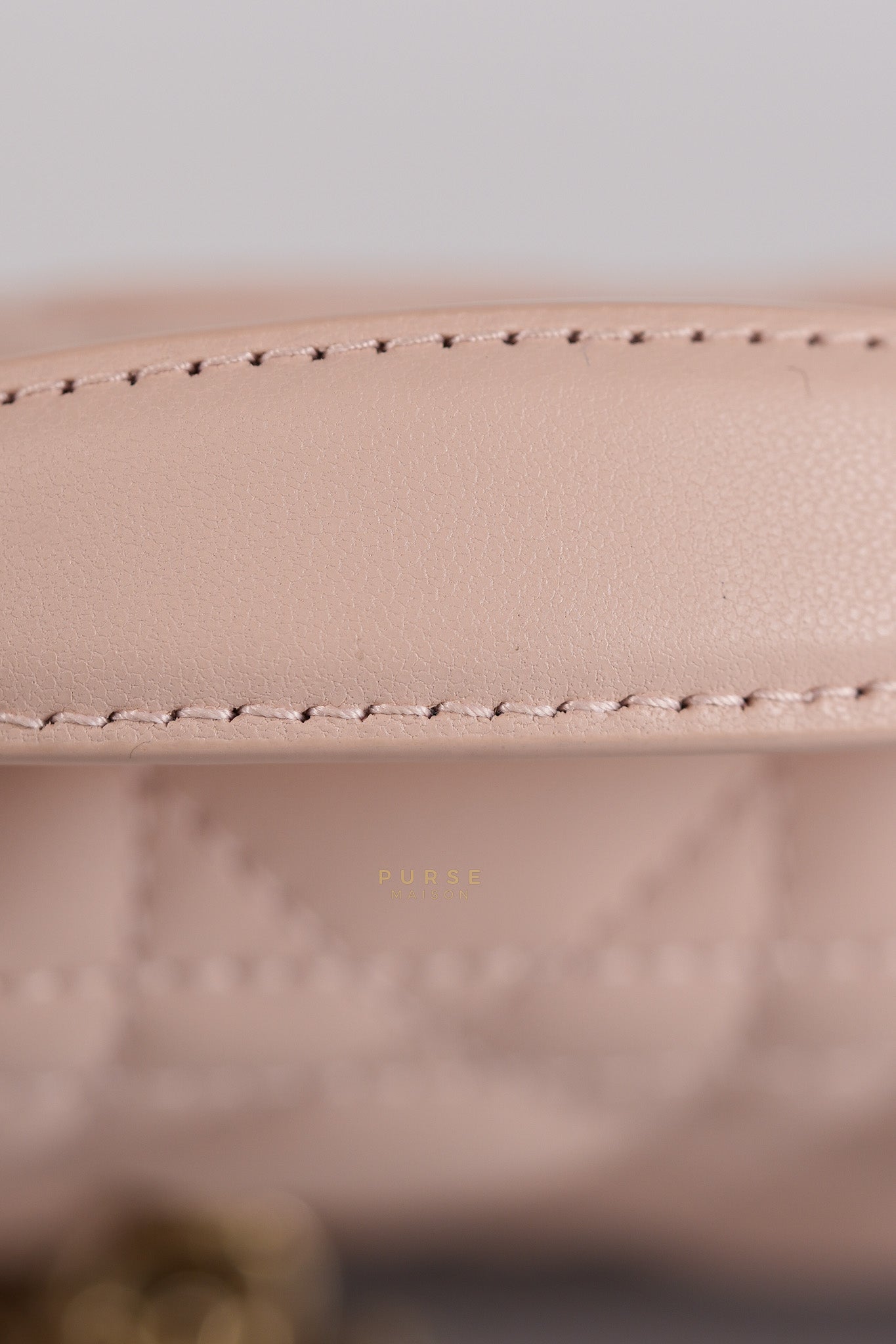 My Dior Mini Top Handle Bag in Powder Pink | Purse Maison Luxury Bags Shop