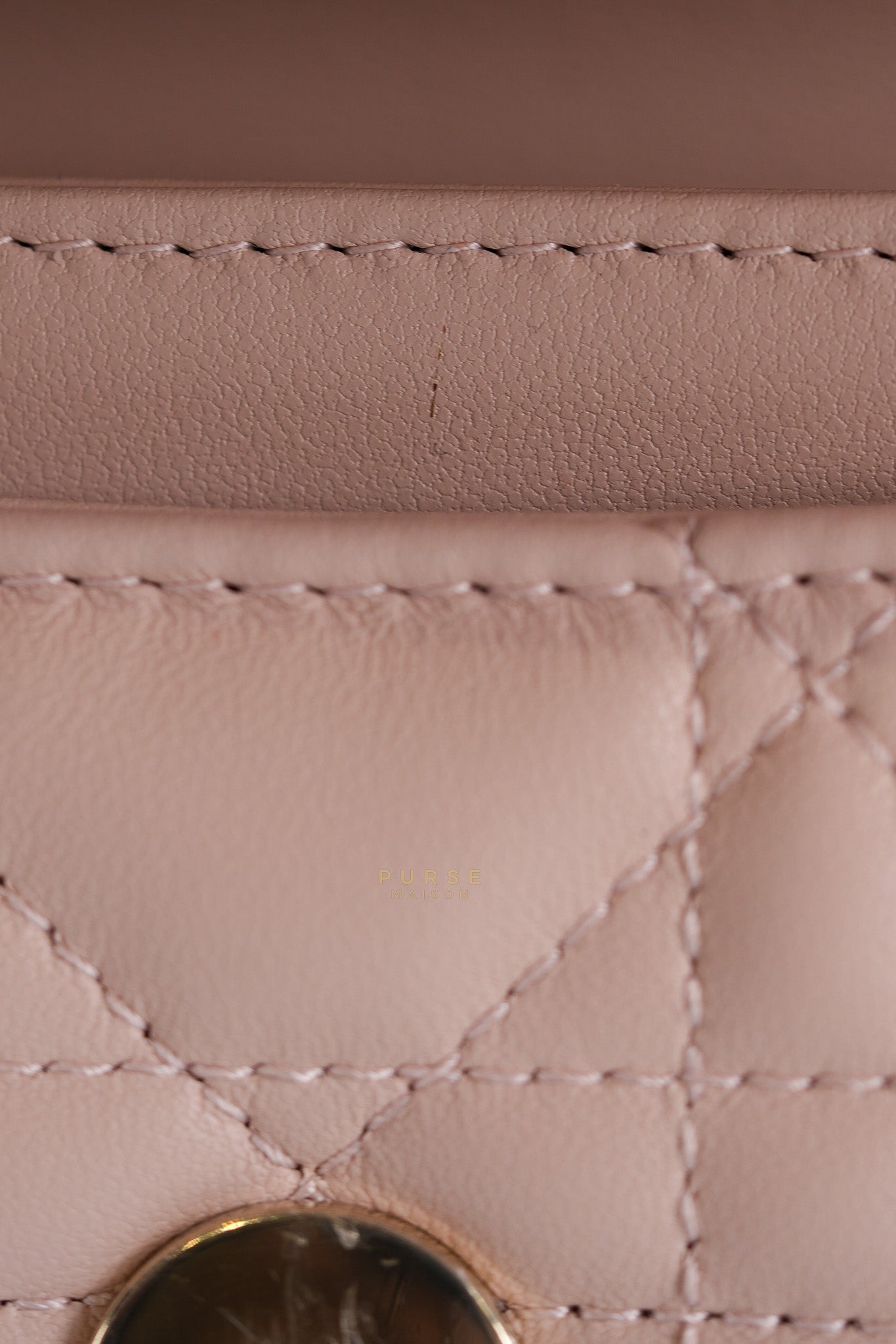 My Dior Mini Top Handle Bag in Powder Pink | Purse Maison Luxury Bags Shop