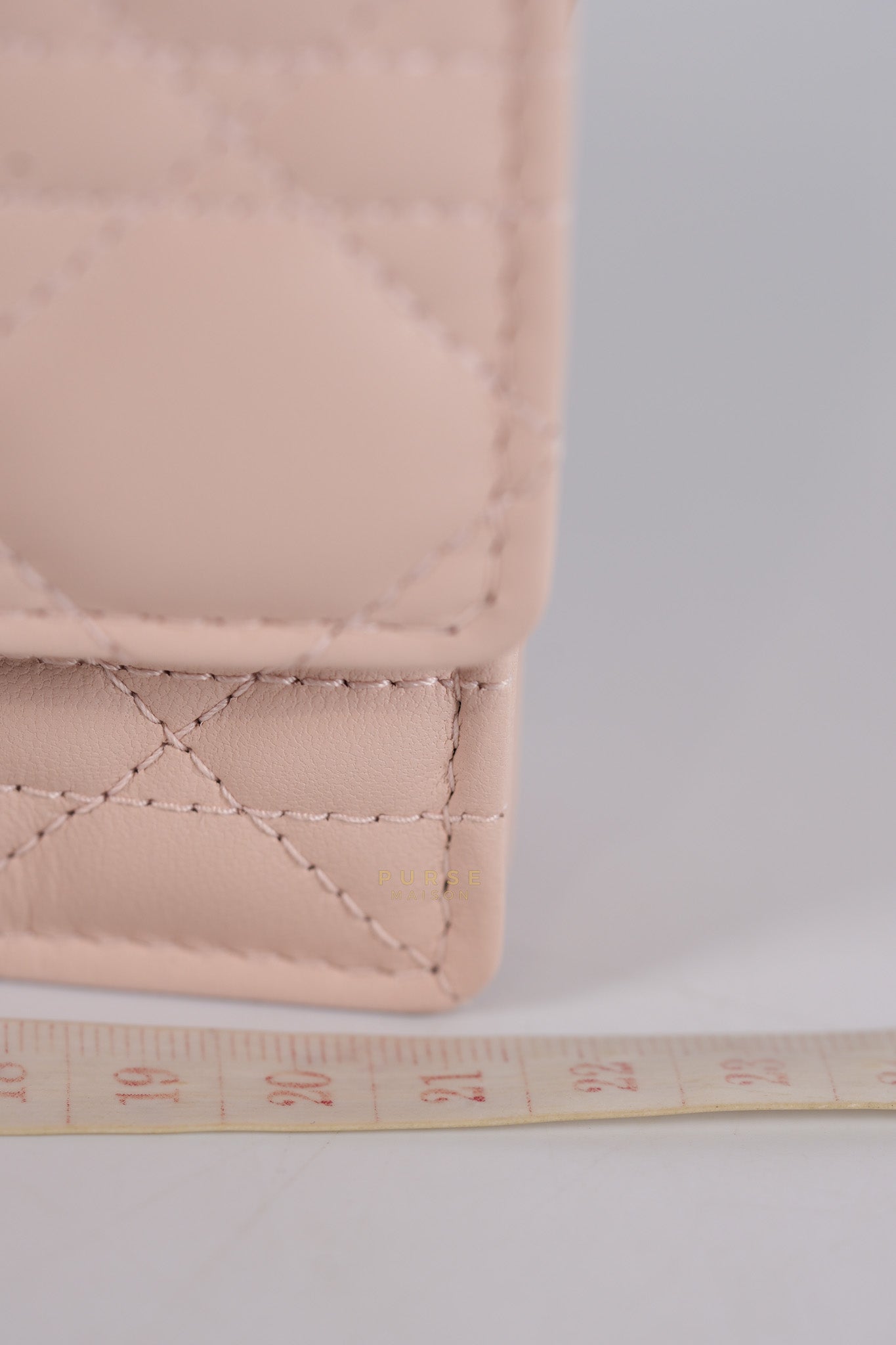 My Dior Mini Top Handle Bag in Powder Pink | Purse Maison Luxury Bags Shop