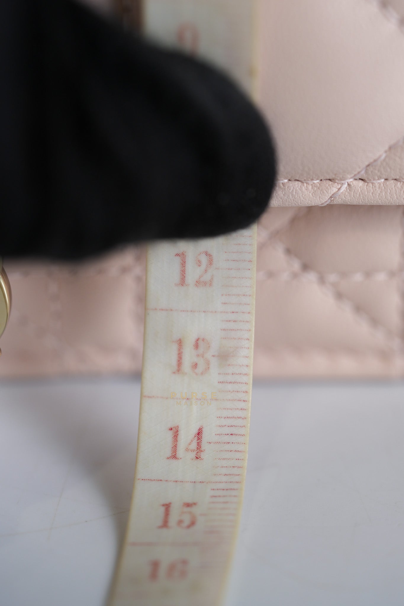 My Dior Mini Top Handle Bag in Powder Pink | Purse Maison Luxury Bags Shop