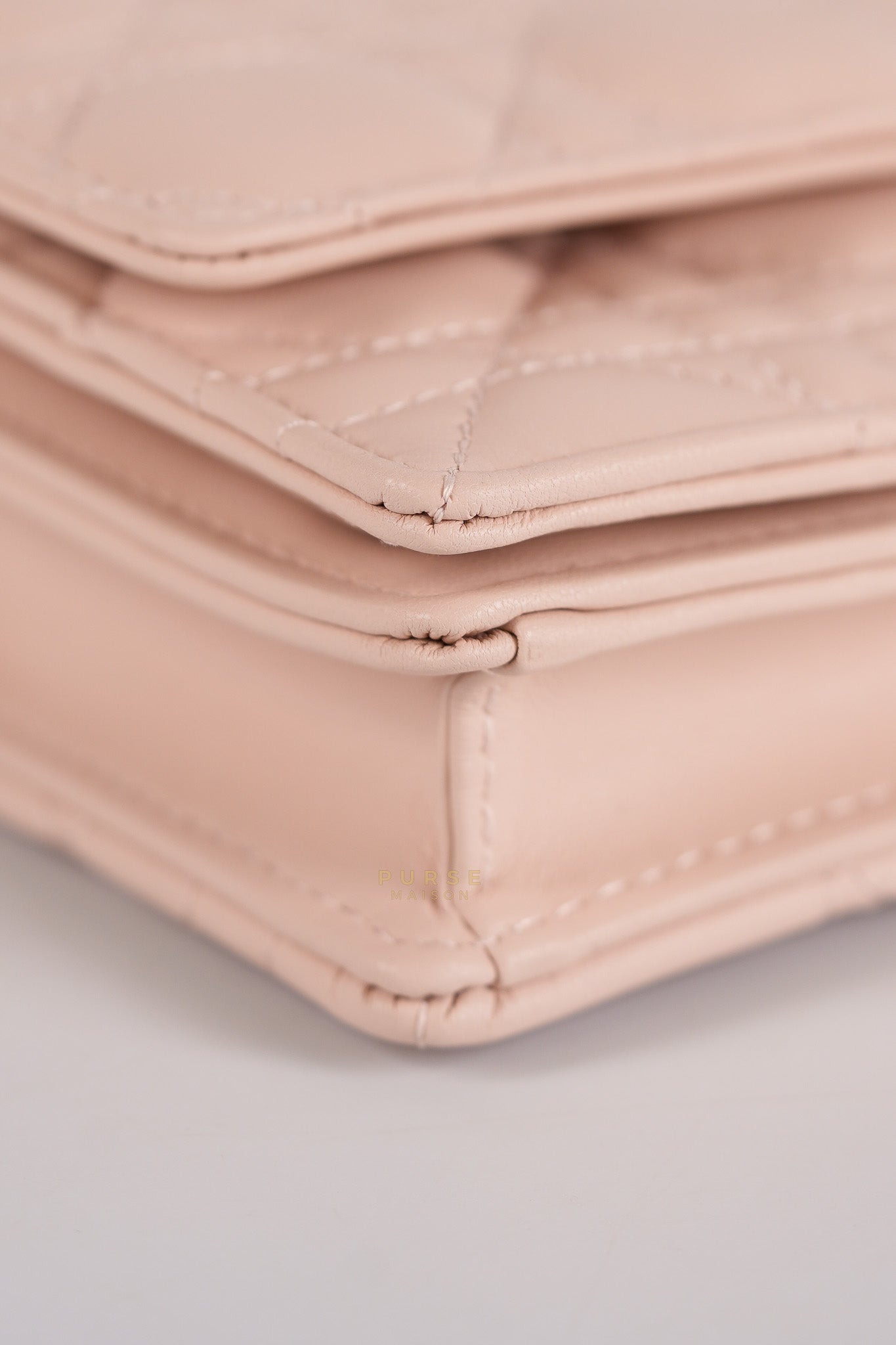 My Dior Mini Top Handle Bag in Powder Pink | Purse Maison Luxury Bags Shop