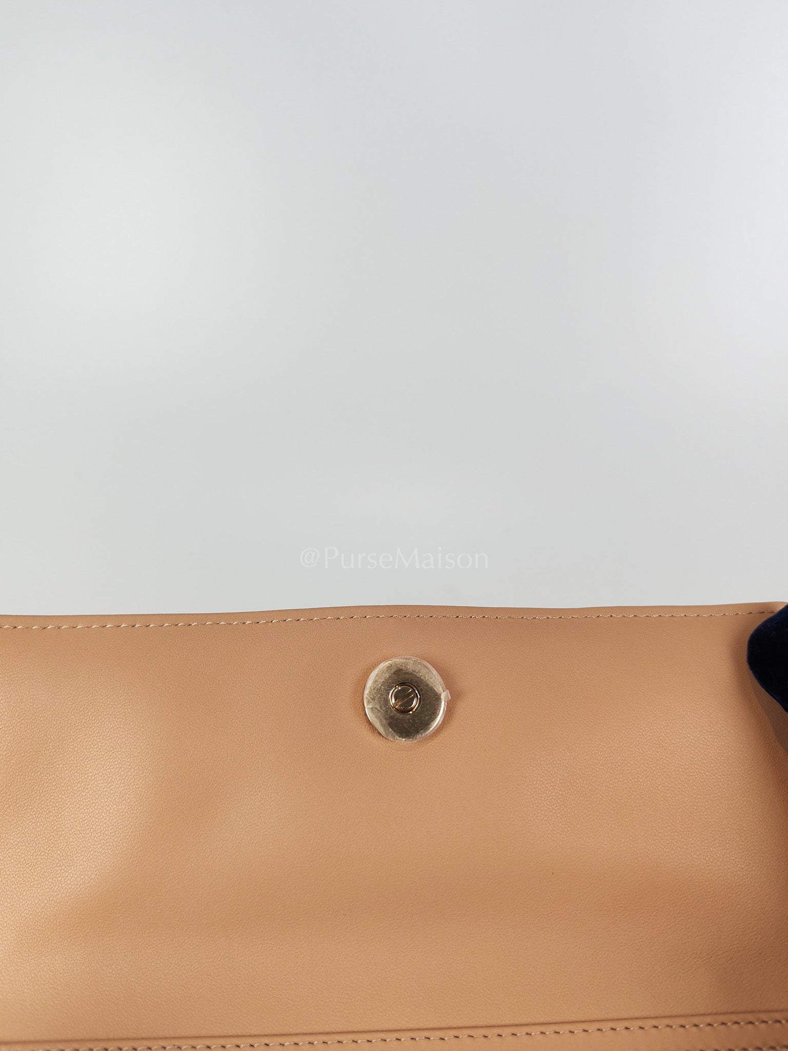 My Dior Top Handle Bag Mini in Blush Pink Quilted Cannage Leather & Light Gold Hardware | Purse Maison Luxury Bags Shop