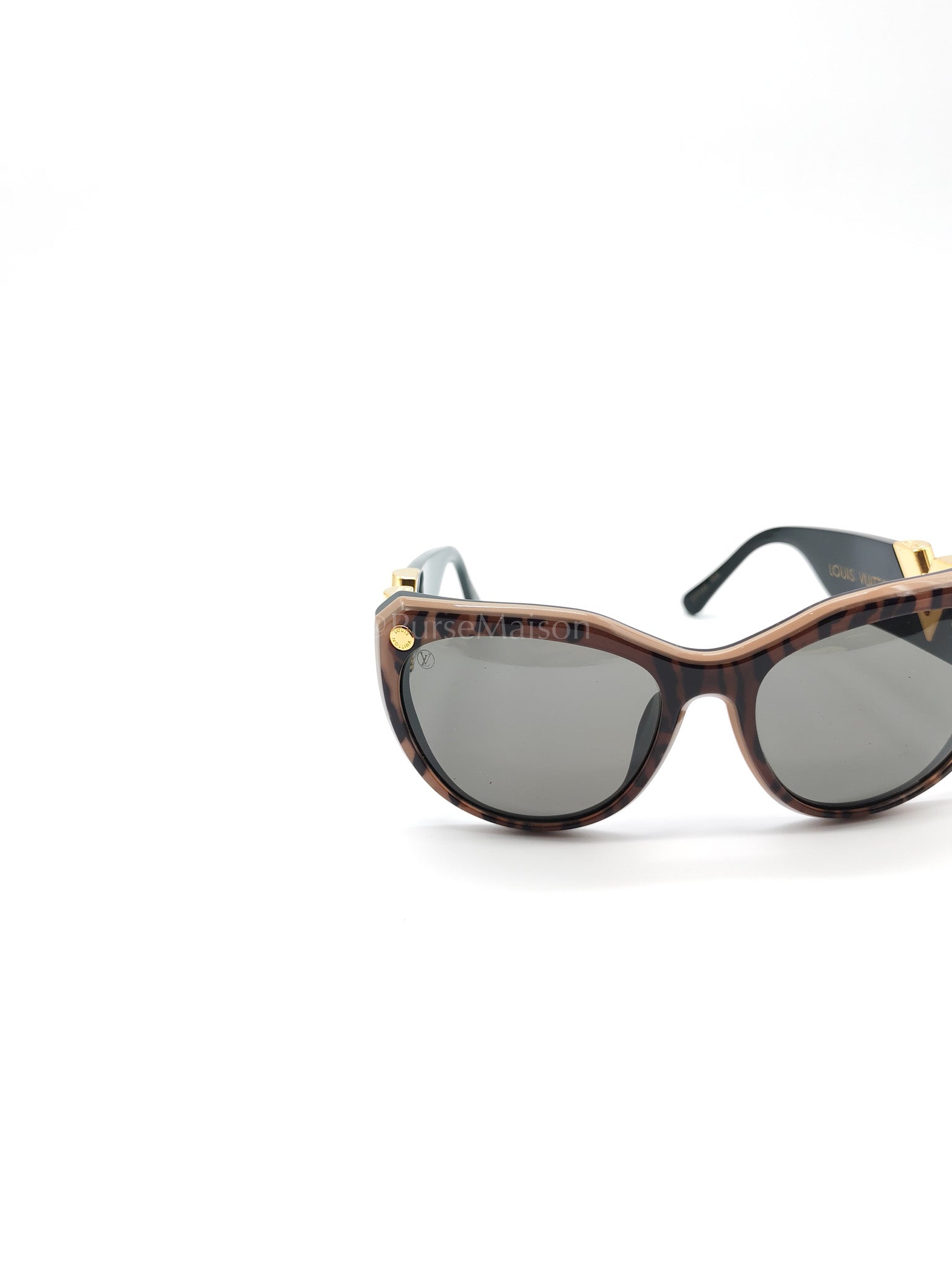 My Fair Lady Sunglasses in Leopard Print | Purse Maison Luxury Bags Shop