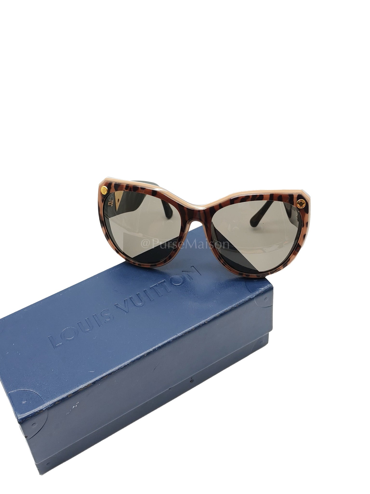My Fair Lady Sunglasses in Leopard Print | Purse Maison Luxury Bags Shop