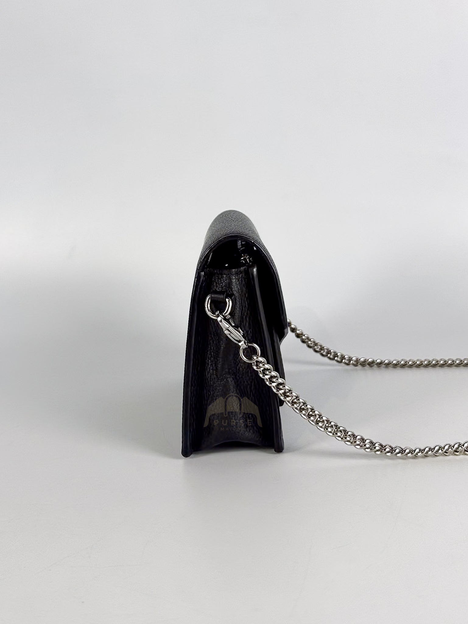 MyLockme Chain Bag in Grained Calfskin Leather (Date Code: UB0240) | Purse Maison Luxury Bags Shop