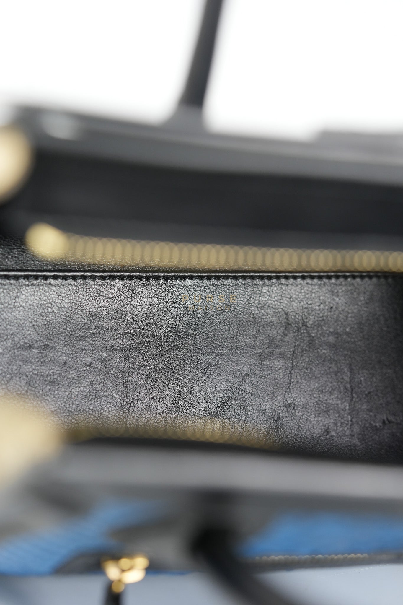 Nano Luggage Tri-color in Python Exotic Leather | Purse Maison Luxury Bags Shop