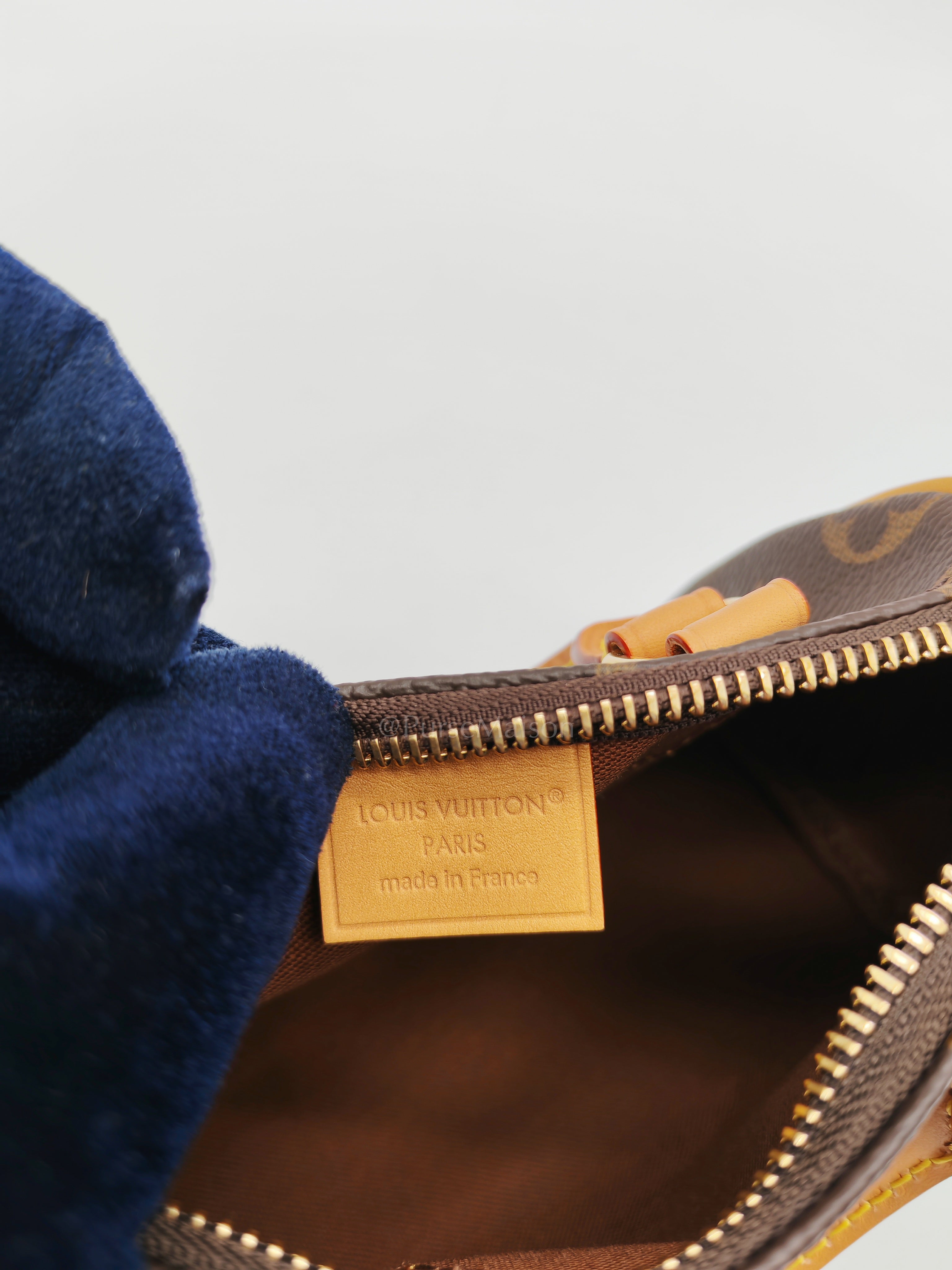 Nano Speedy Bandoulière in Monogram Canvas & Gold Hardware (Datecode: TN3265) | Purse Maison Luxury Bags Shop