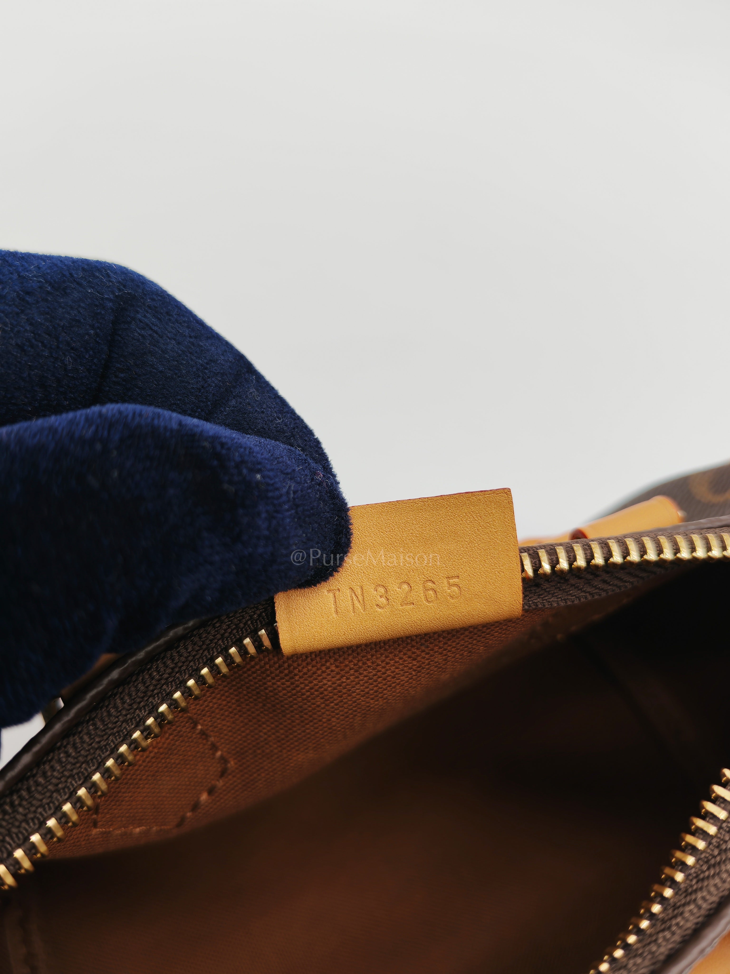 Nano Speedy Bandoulière in Monogram Canvas & Gold Hardware (Datecode: TN3265) | Purse Maison Luxury Bags Shop