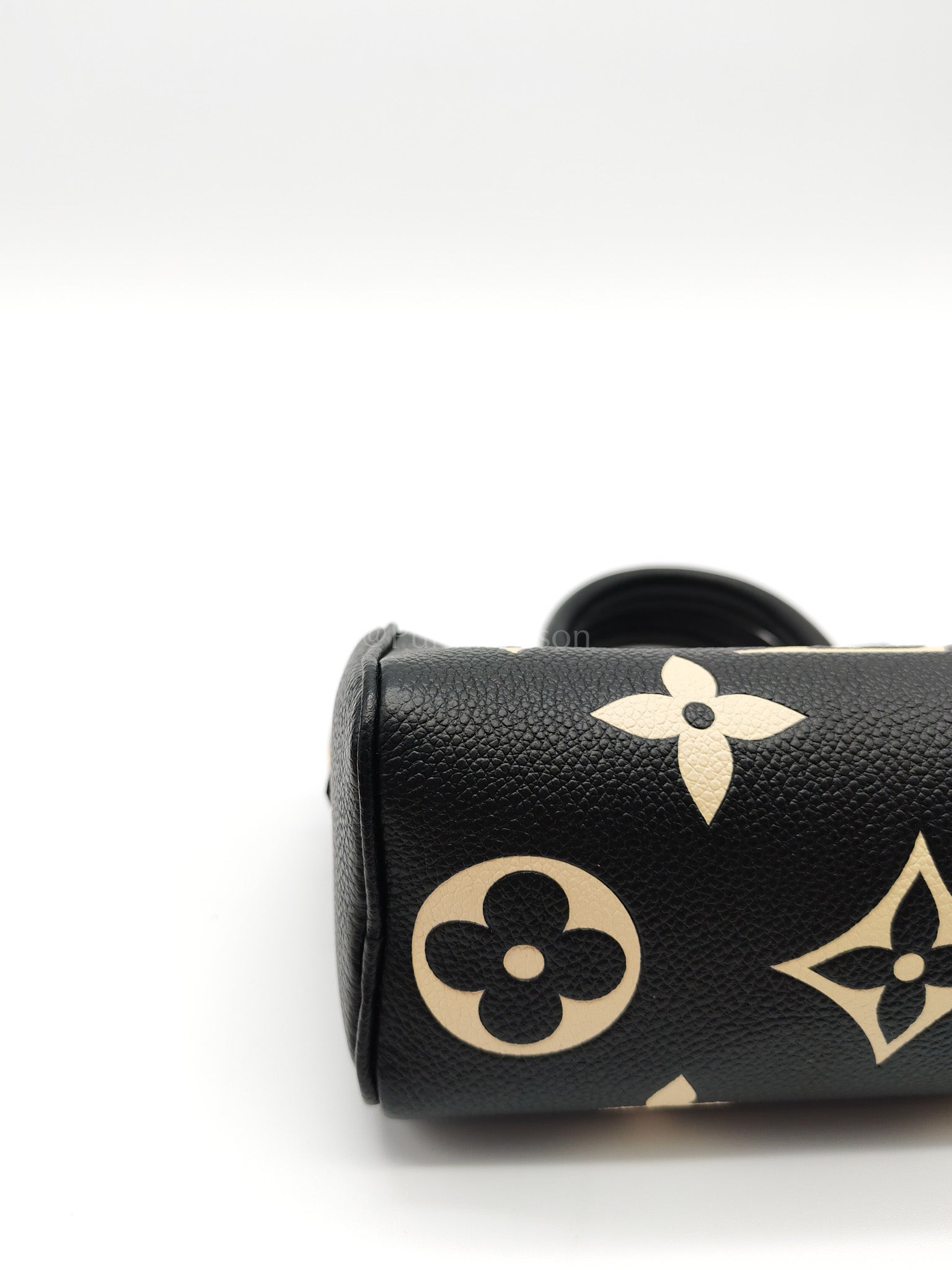 Nano Speedy in Bicolor Monogram Empriente Leather Crossbody Bag (Microchip) | Purse Maison Luxury Bags Shop