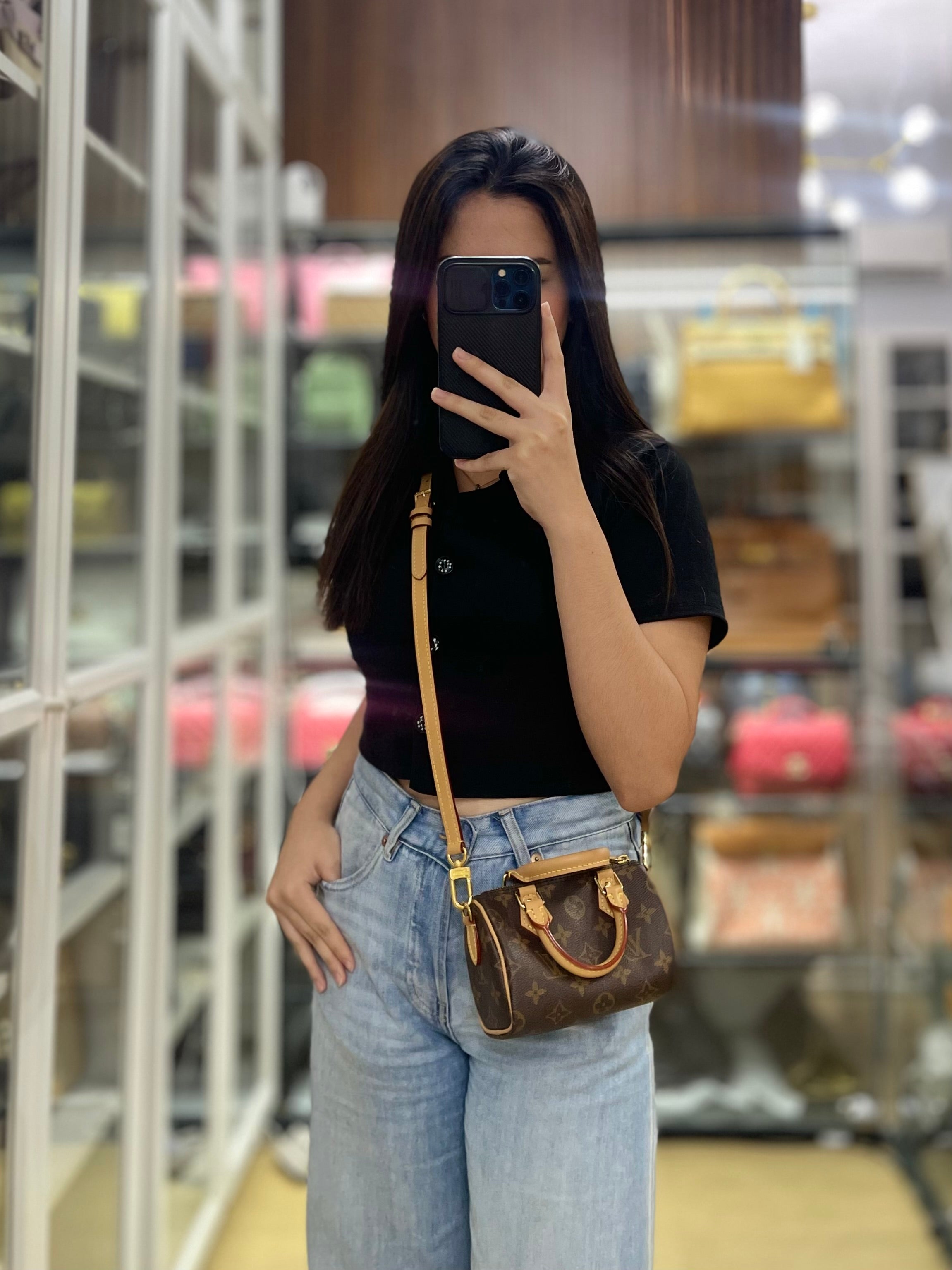 Speedy Nano in Monogram Canvas (Date code: TY0222)