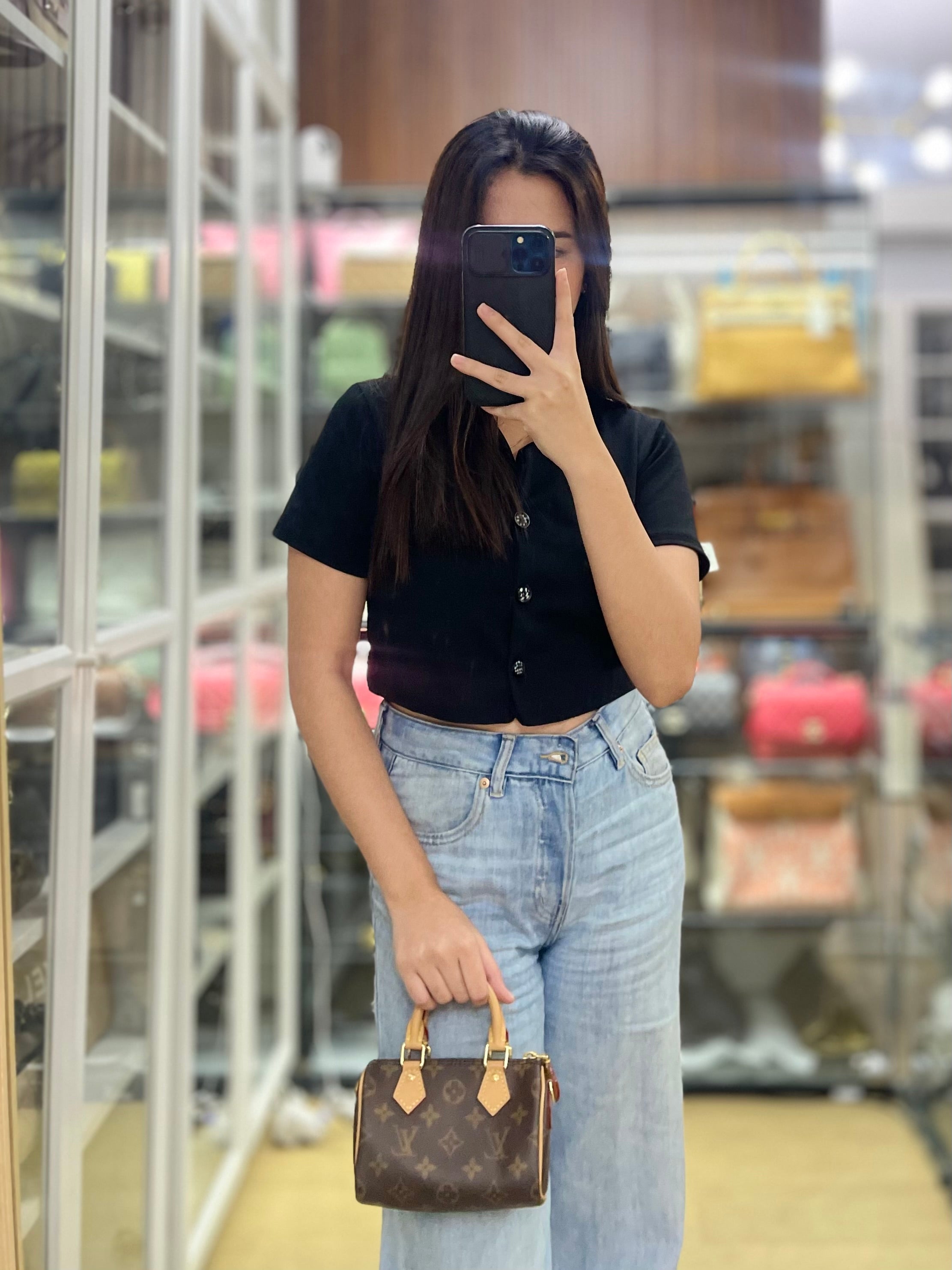 Speedy Nano in Monogram Canvas (Date code: TY0222)