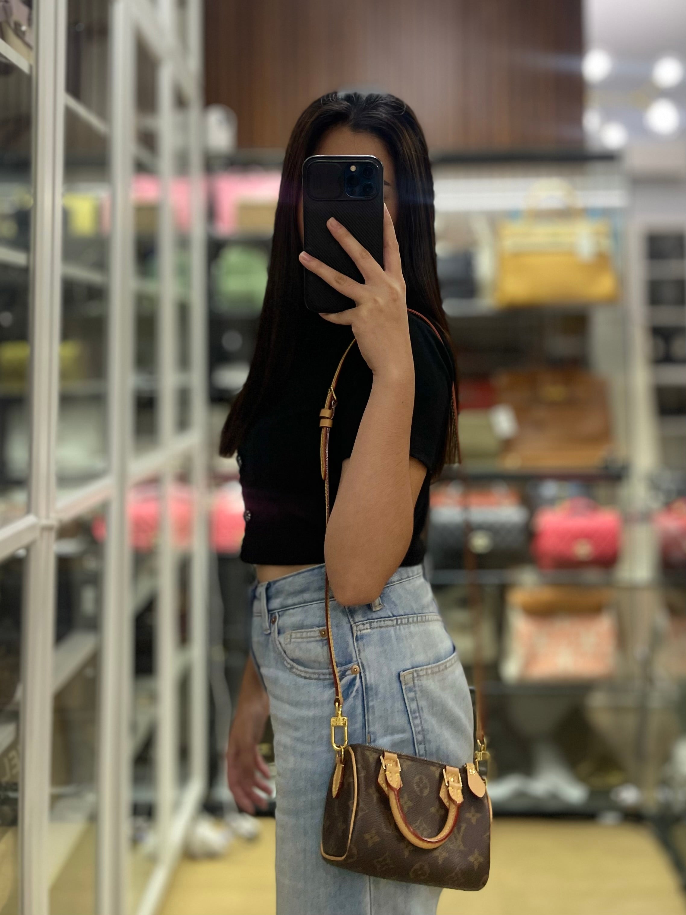 Speedy Nano in Monogram Canvas (Date code: TY0222)