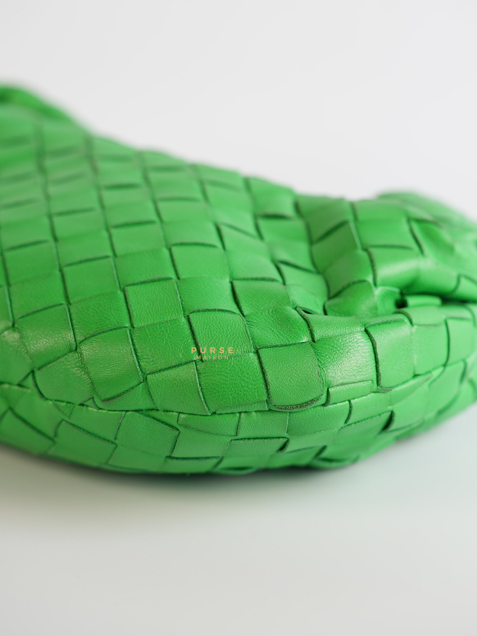 Nappa Intrecciato Mini Jodie Green Parakeet | Purse Maison Luxury Bags Shop