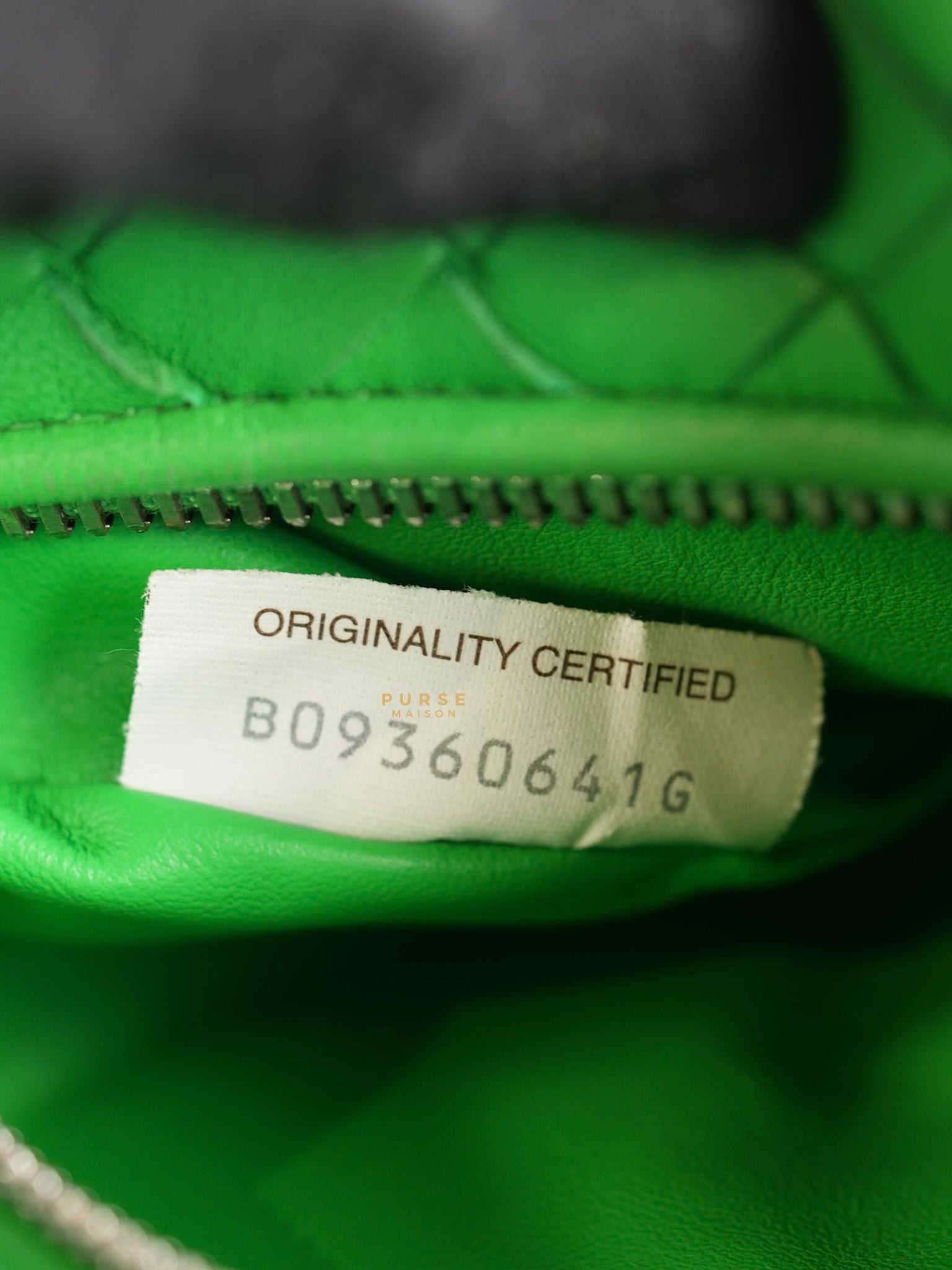 Nappa Intrecciato Mini Jodie Green Parakeet | Purse Maison Luxury Bags Shop