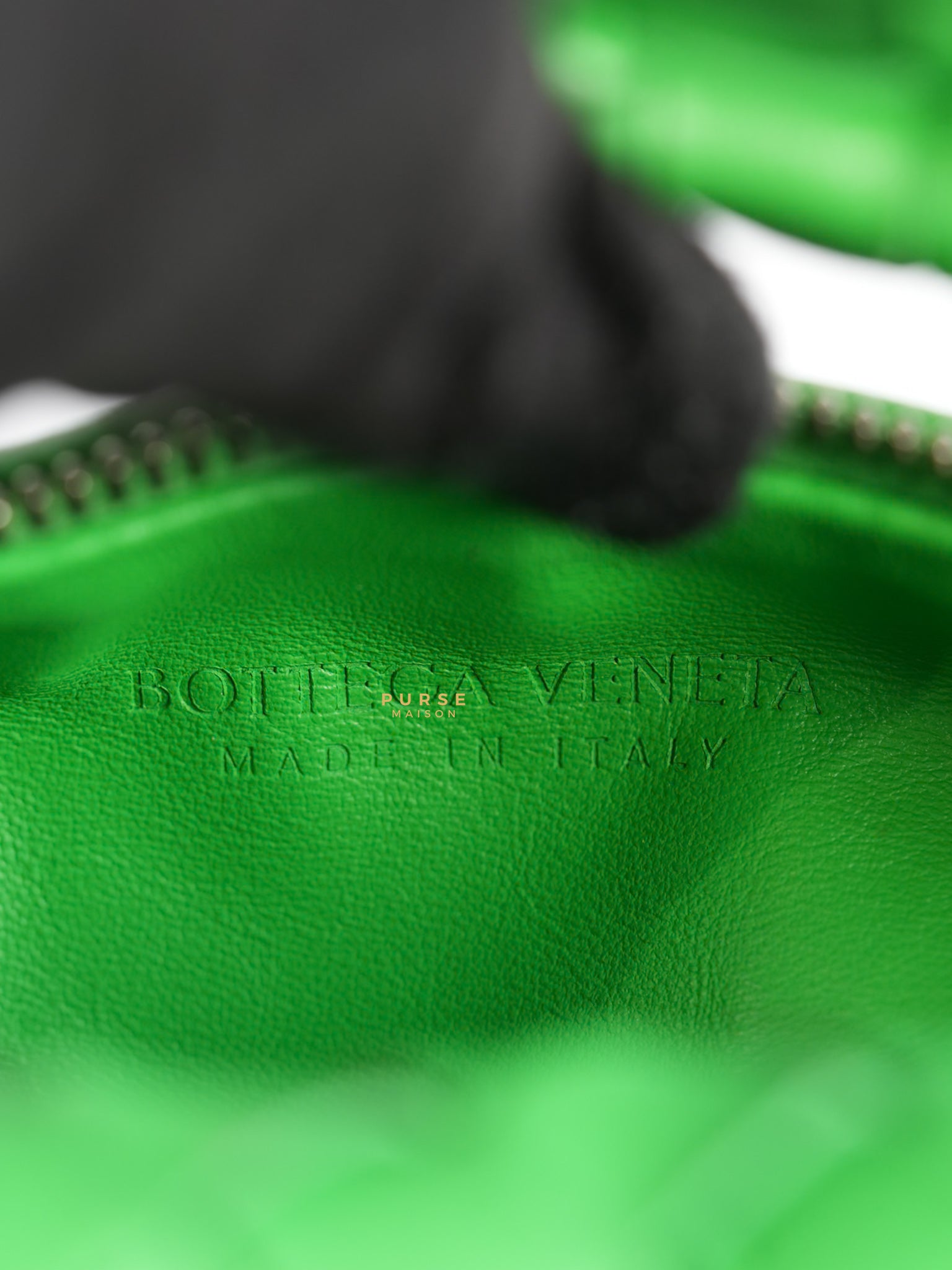 Nappa Intrecciato Mini Jodie Green Parakeet | Purse Maison Luxury Bags Shop