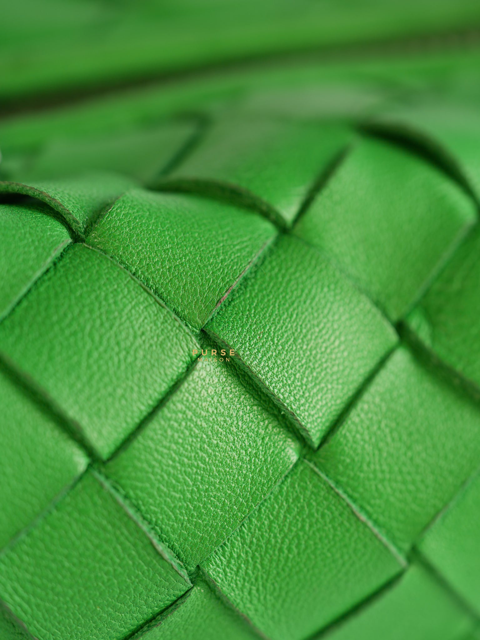 Nappa Intrecciato Mini Jodie Green Parakeet | Purse Maison Luxury Bags Shop