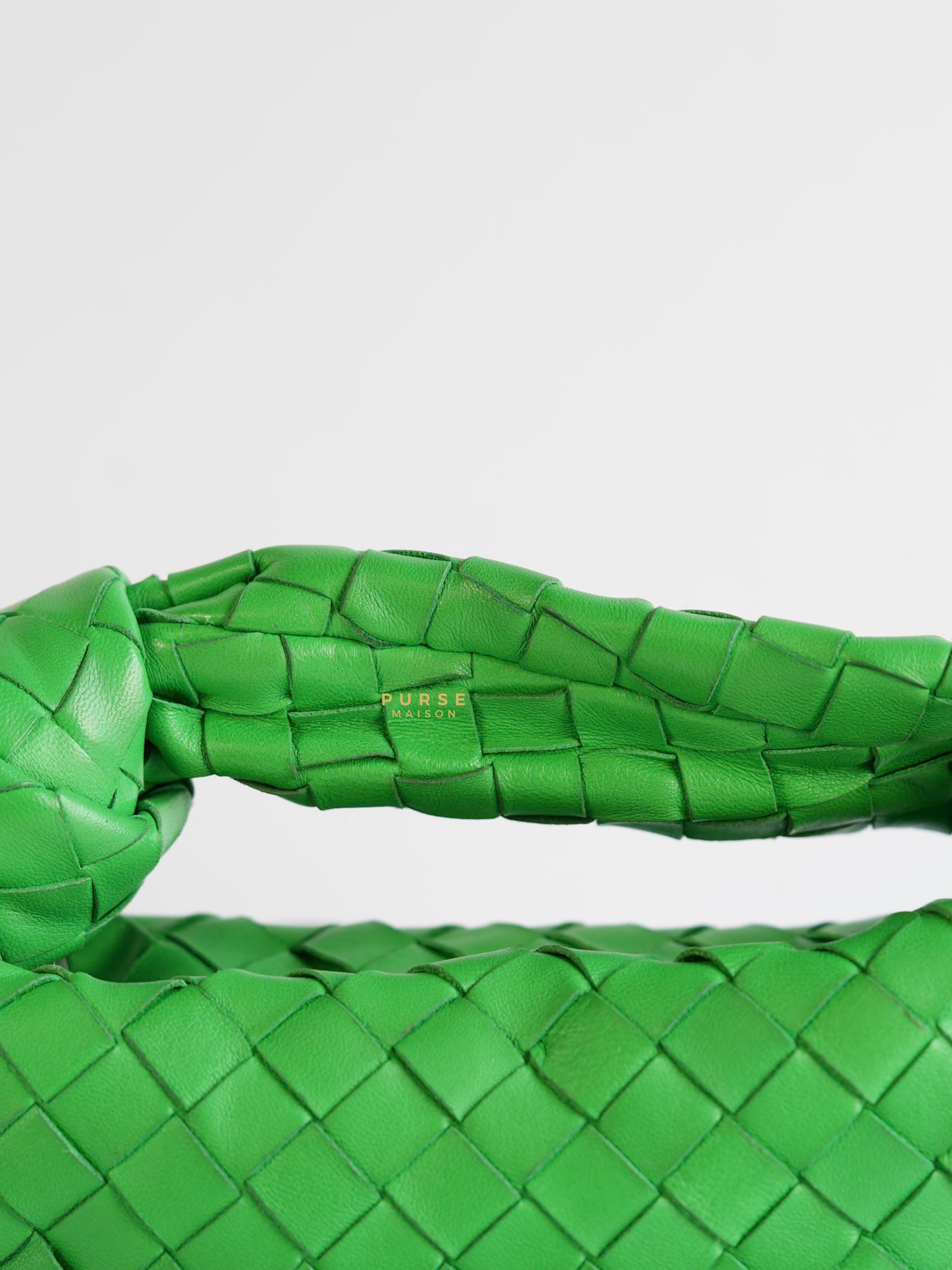 Nappa Intrecciato Mini Jodie Green Parakeet | Purse Maison Luxury Bags Shop