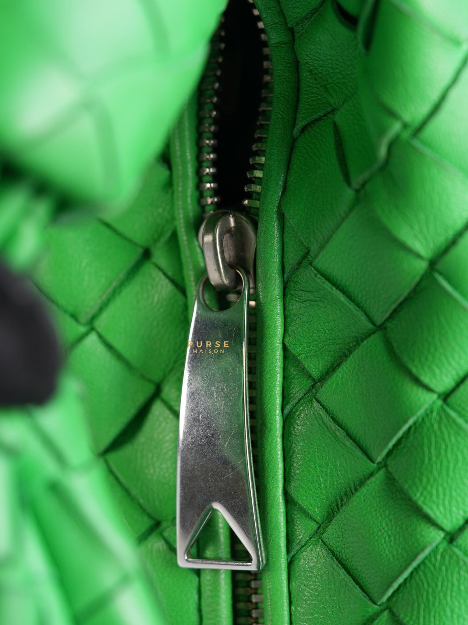 Nappa Intrecciato Mini Jodie Green Parakeet | Purse Maison Luxury Bags Shop