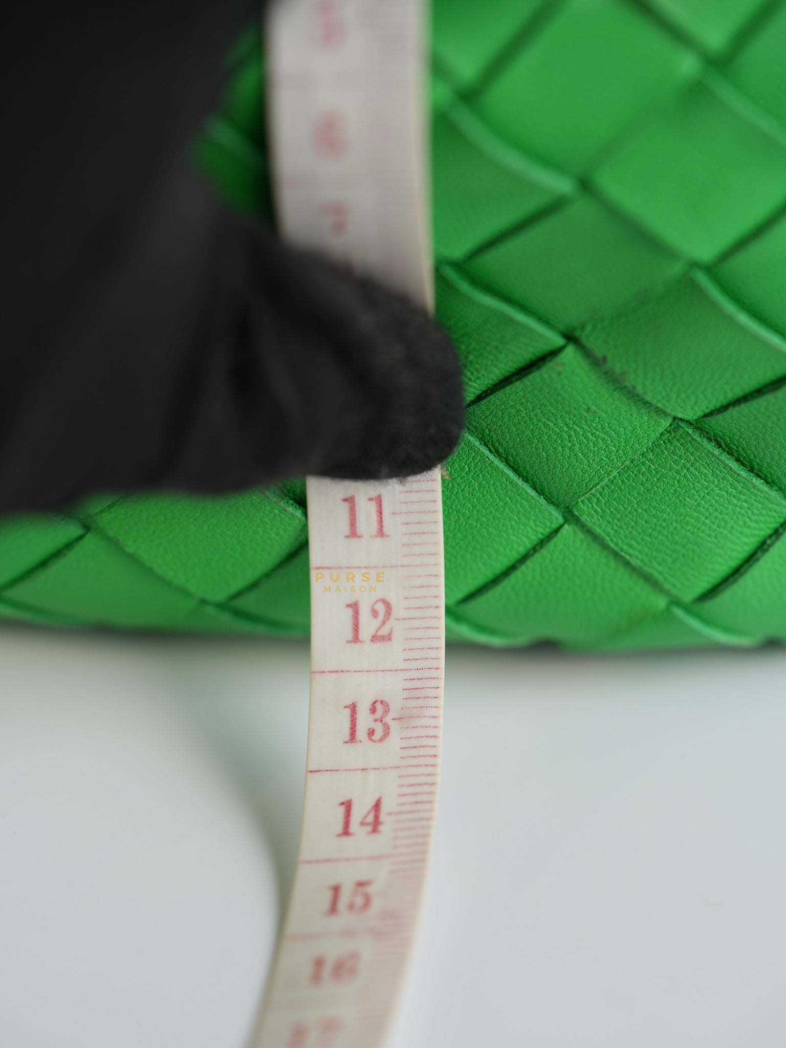 Nappa Intrecciato Mini Jodie Green Parakeet | Purse Maison Luxury Bags Shop