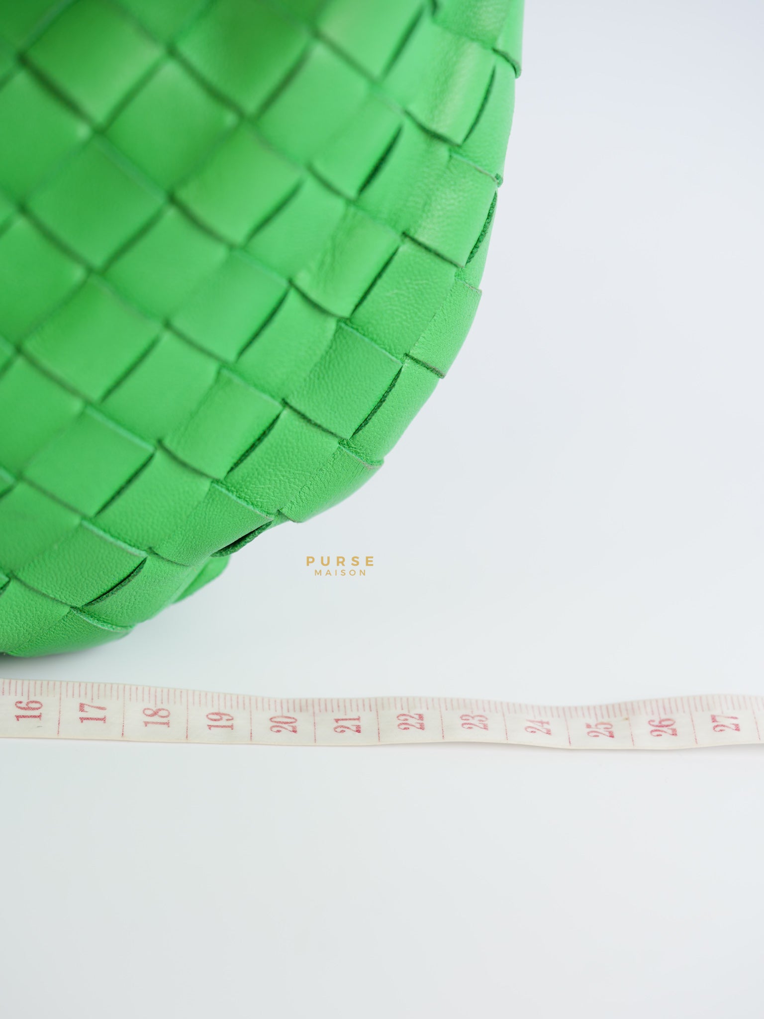 Nappa Intrecciato Mini Jodie Green Parakeet | Purse Maison Luxury Bags Shop