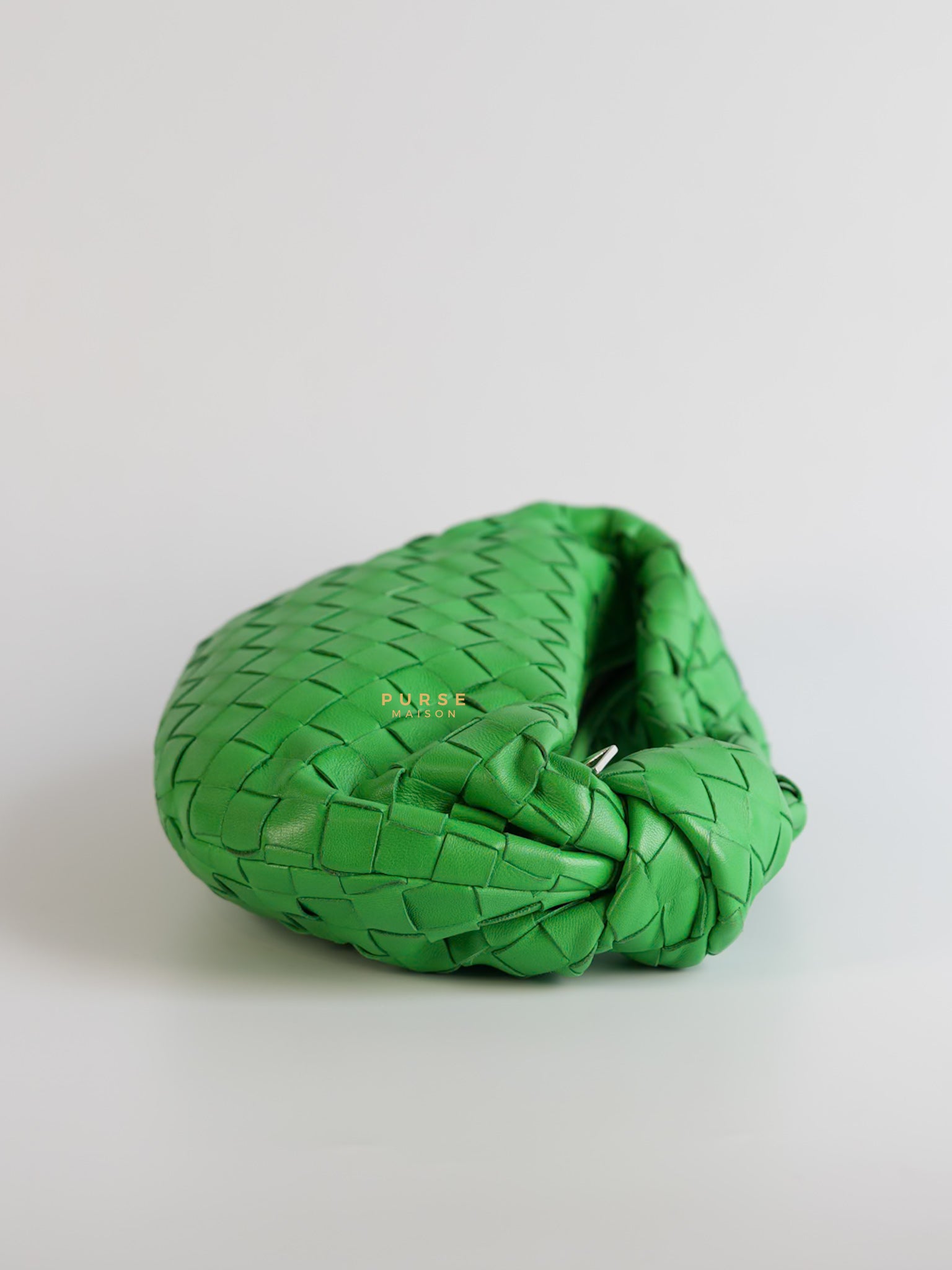 Nappa Intrecciato Mini Jodie Green Parakeet | Purse Maison Luxury Bags Shop