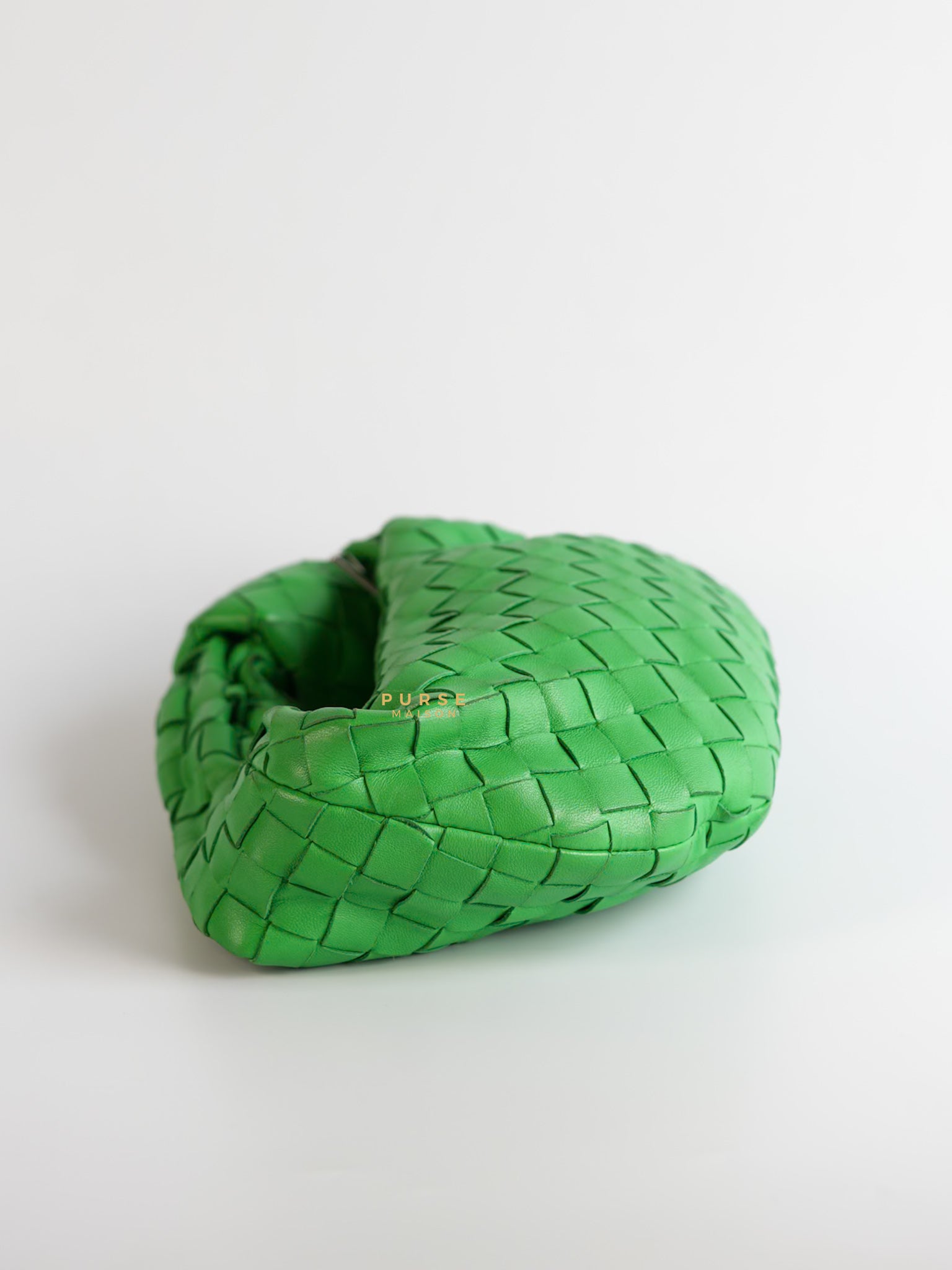 Nappa Intrecciato Mini Jodie Green Parakeet | Purse Maison Luxury Bags Shop