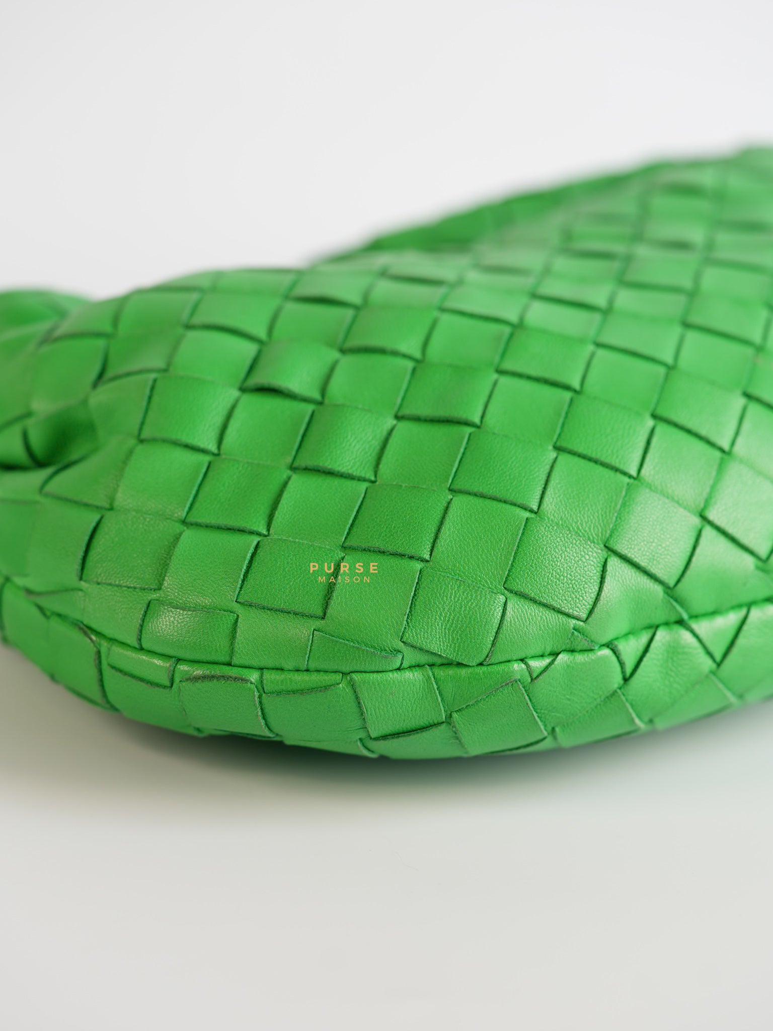 Nappa Intrecciato Mini Jodie Green Parakeet | Purse Maison Luxury Bags Shop