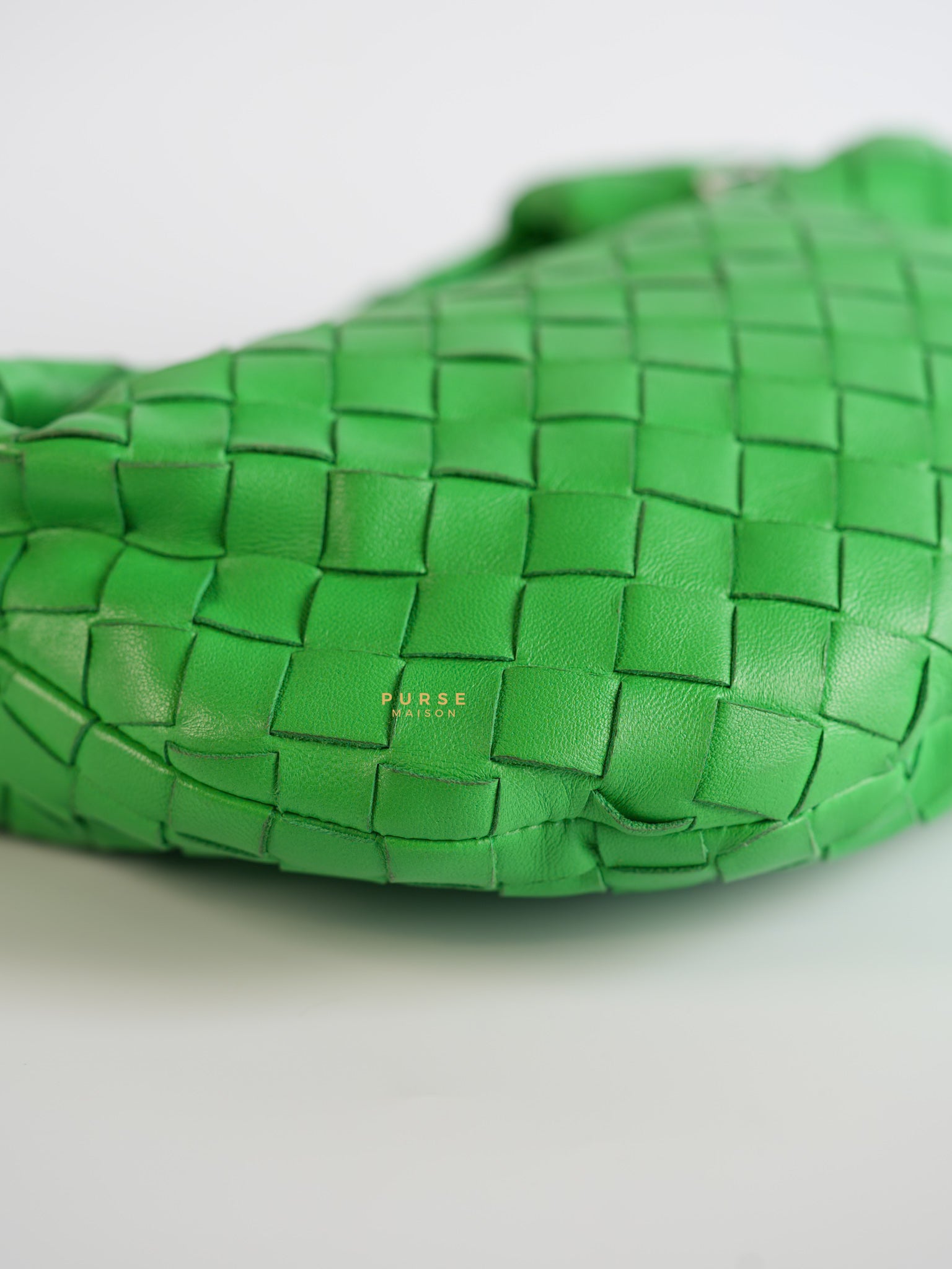 Nappa Intrecciato Mini Jodie Green Parakeet | Purse Maison Luxury Bags Shop