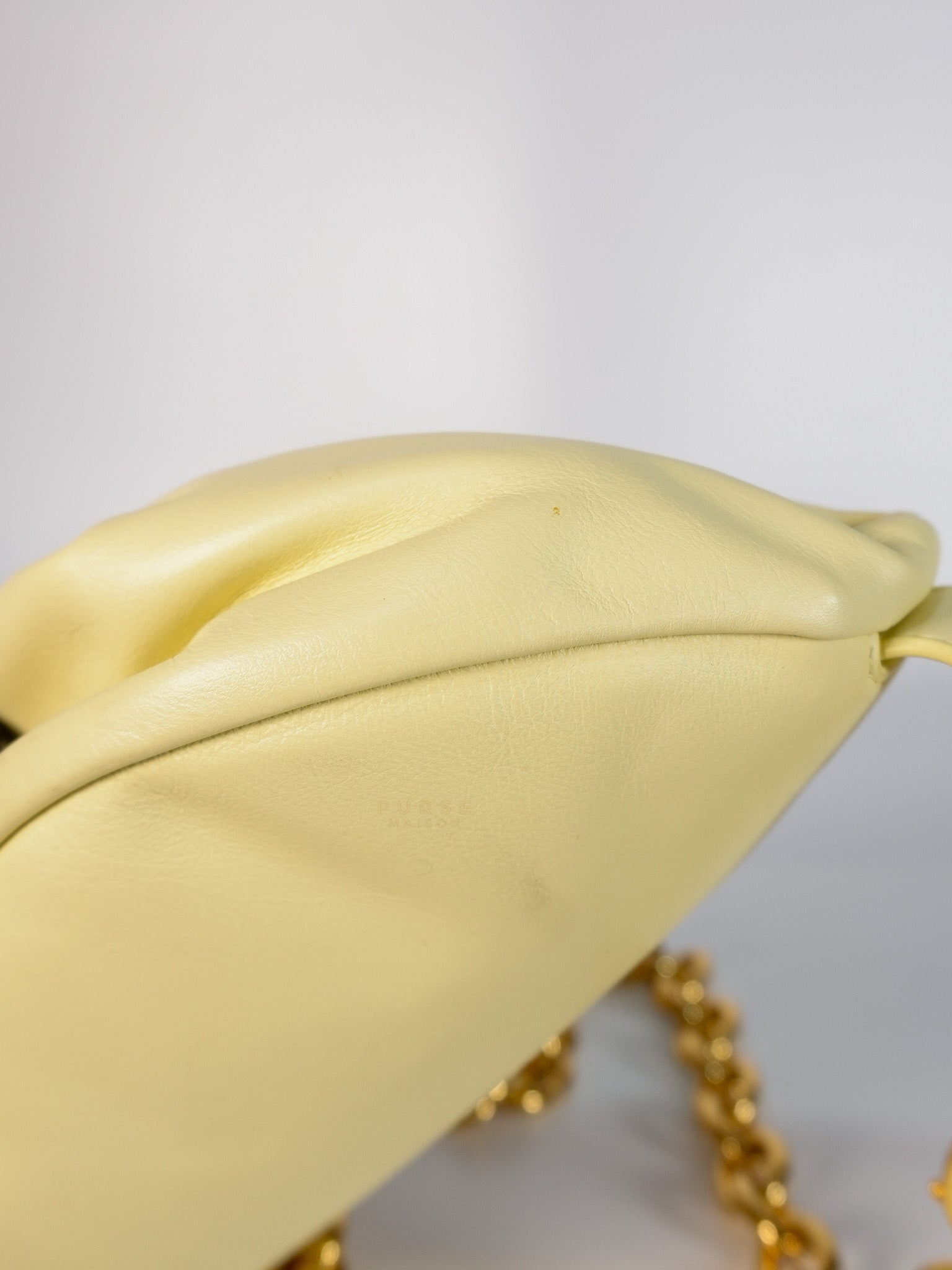 Nappa The Belt Chain Pouch Ice Cream | Purse Maison Luxury Bags Shop